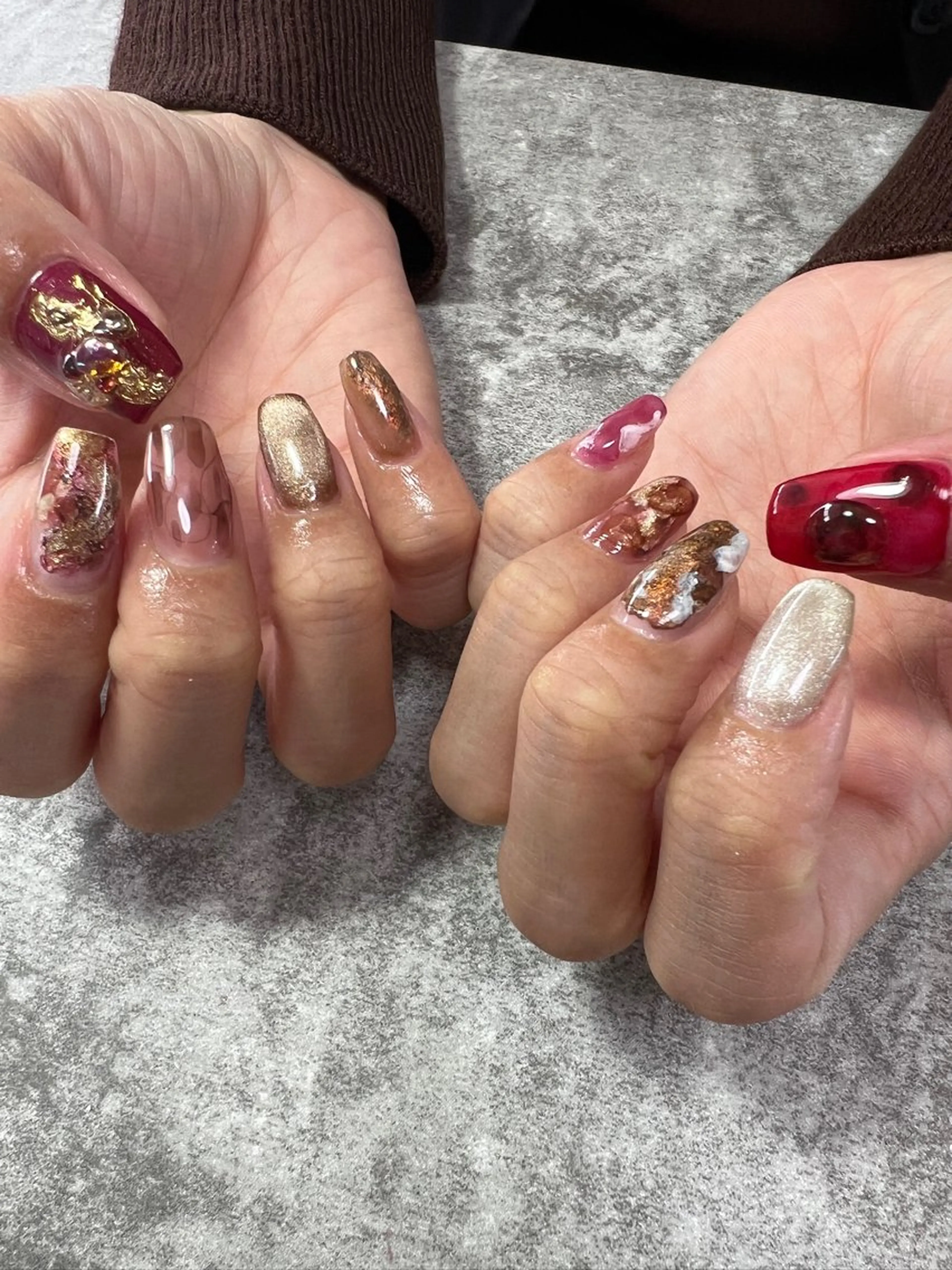 ネイル Aura nailのネイルデザイン