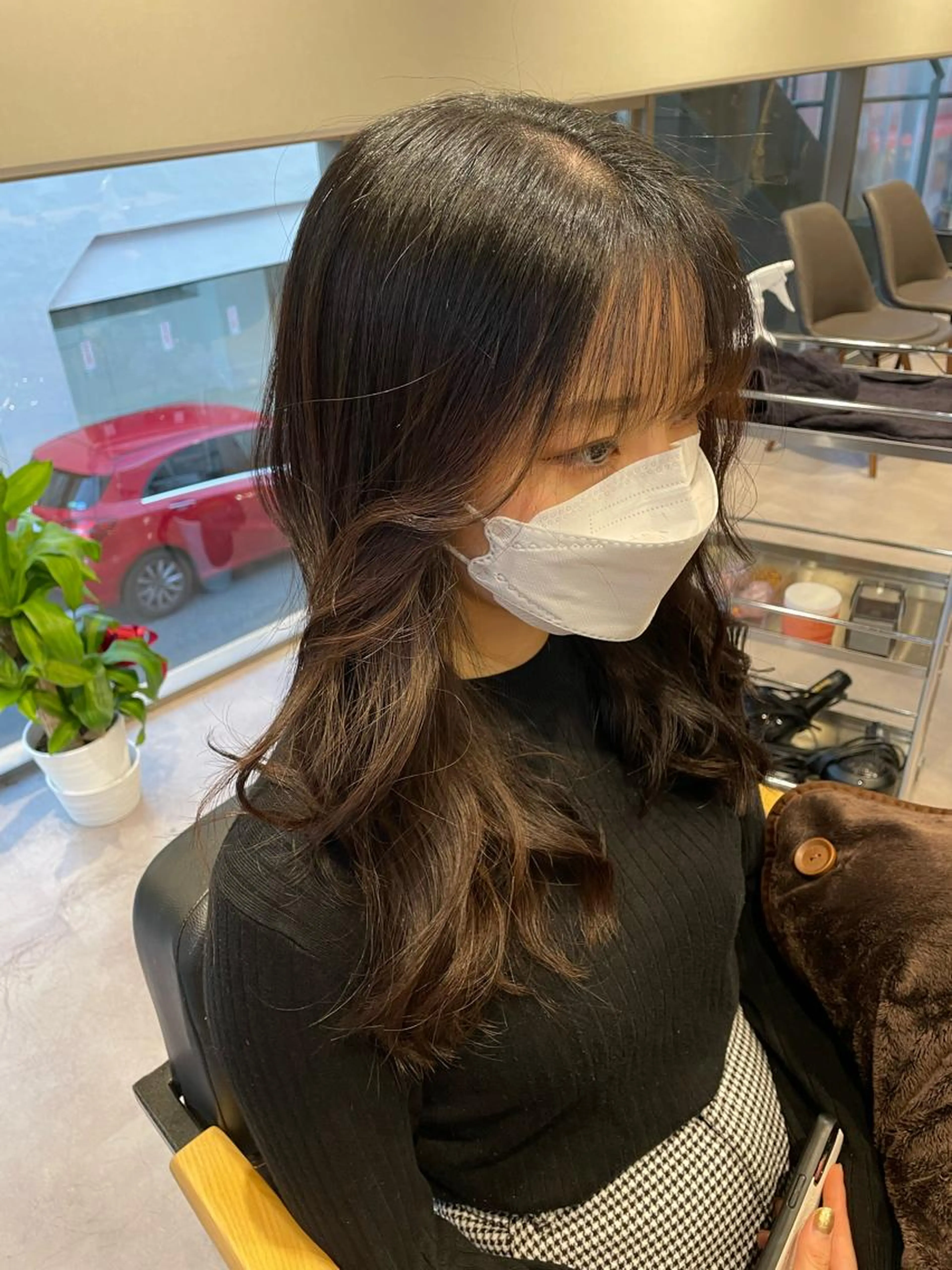 🧡カット+ニュアンスパーマ🧡シルクトリートメント+1000 🧡前髪パーマは¥2,000💫の写真