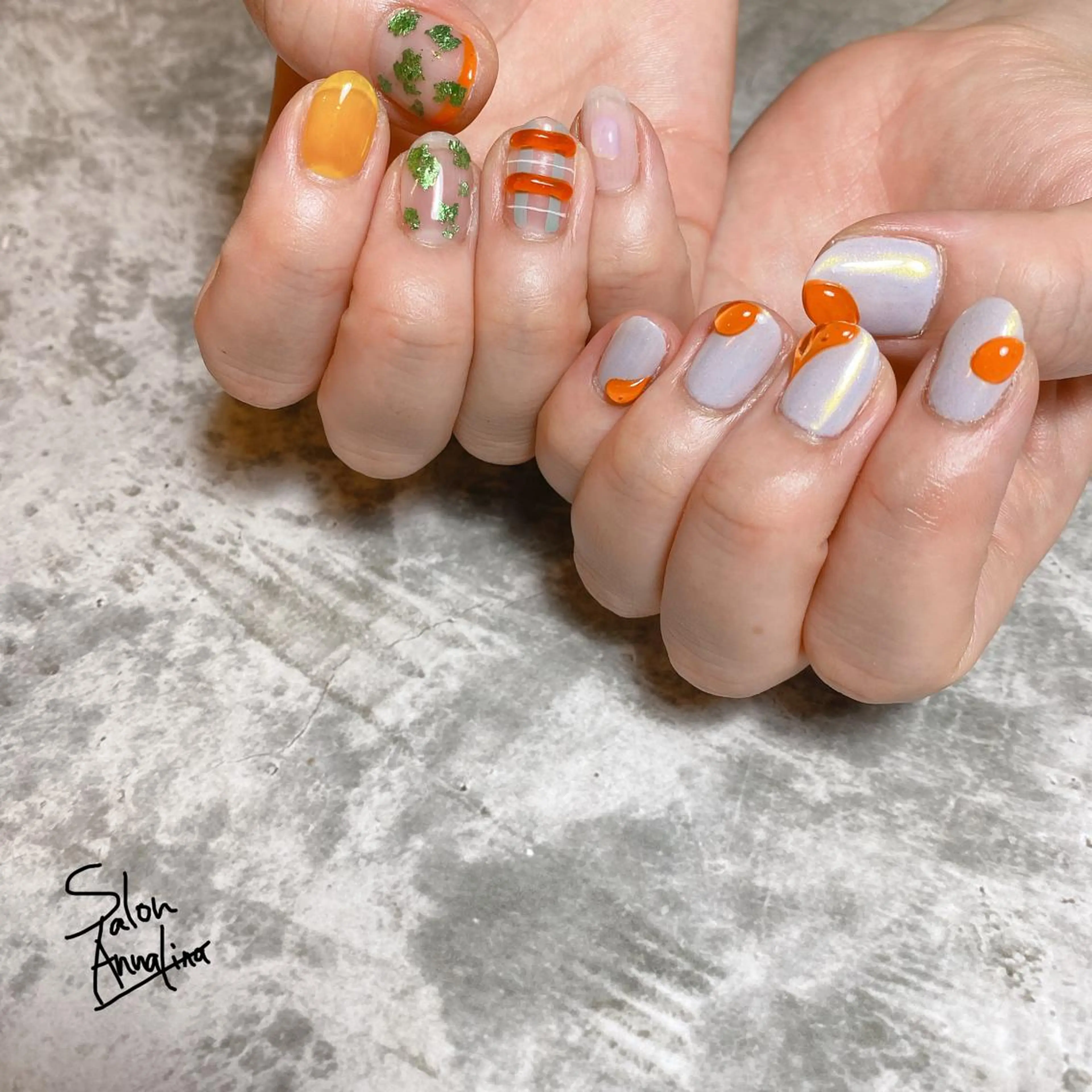 ネイル クリアネイル ハンドネイル アトリエ UNICOのネイルデザイン