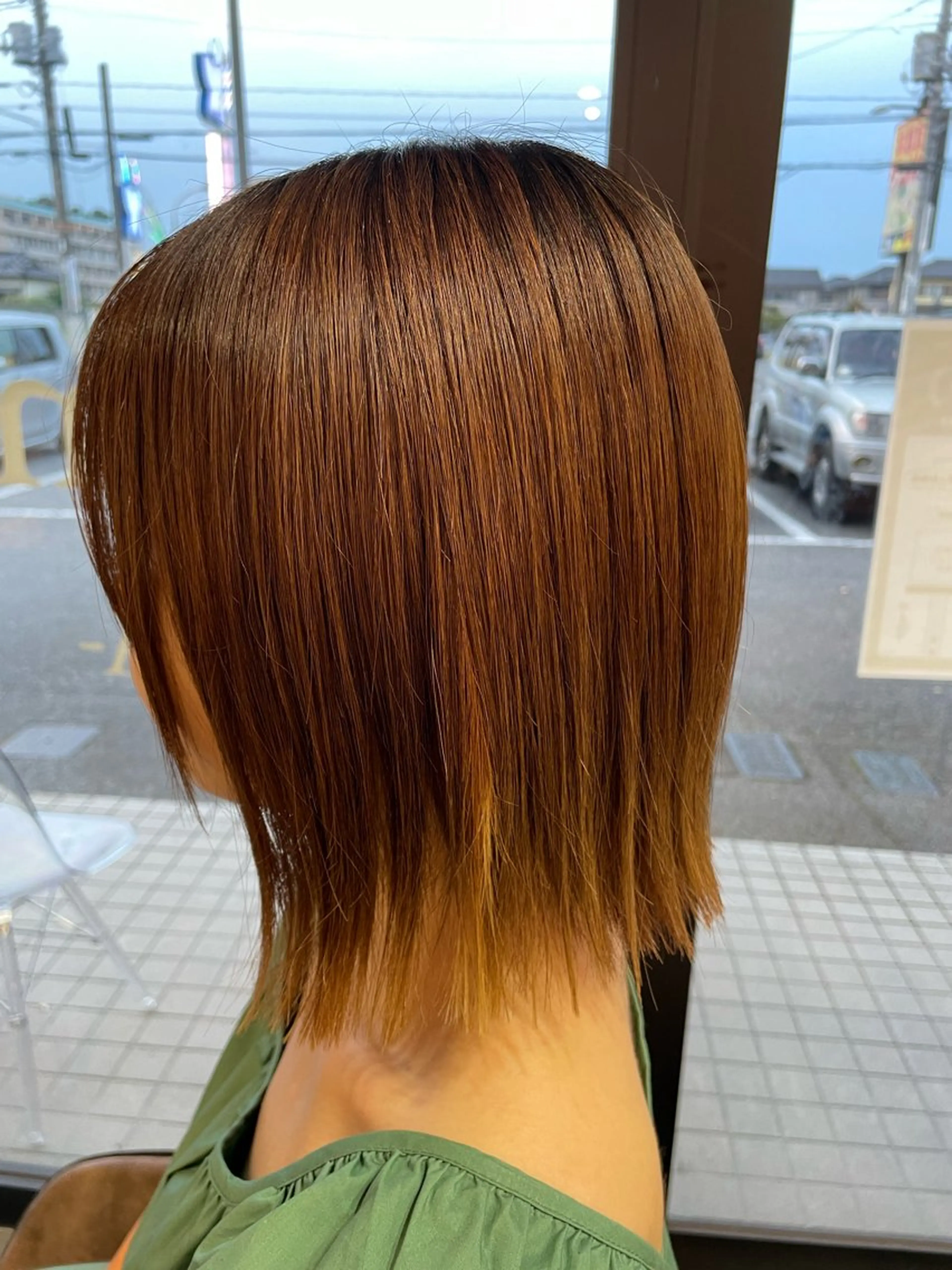 セミロング 《nico》 髙橋秋花🖤🧡のヘアスタイル