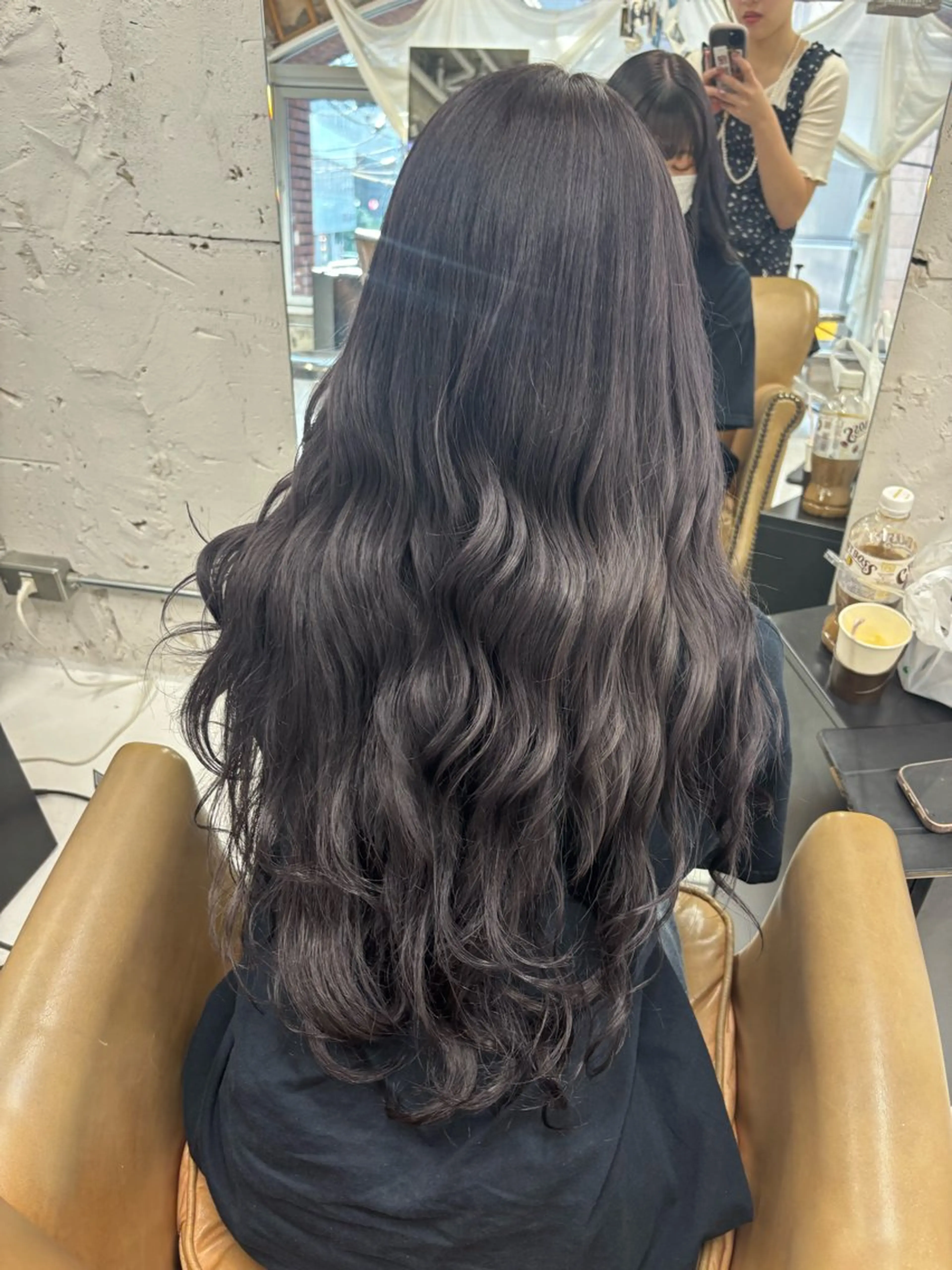 カラー 暖色カラ-ෆ˚顔周り 🎀ོ白岩亜実🎀ོのヘアスタイル