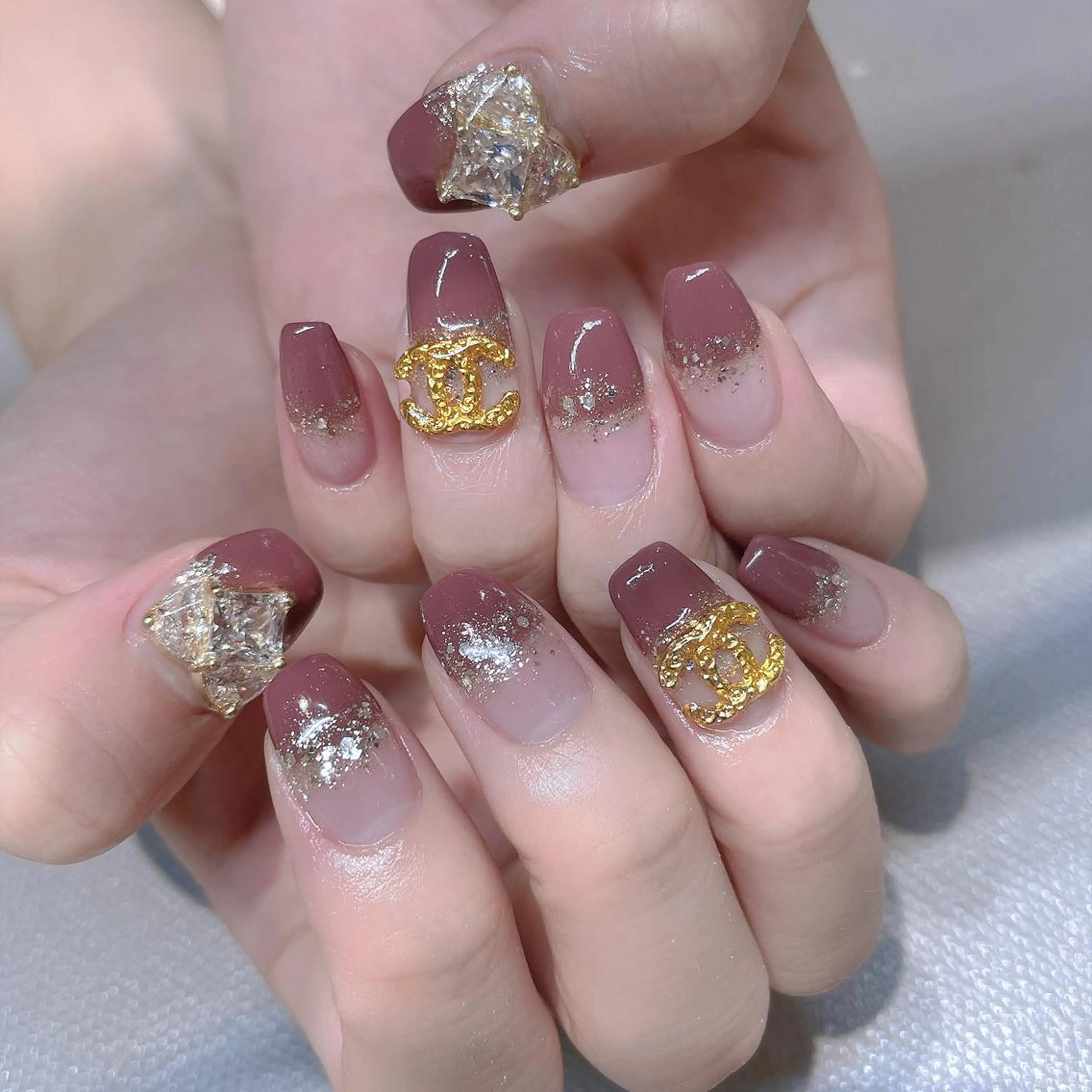 ネイル 長さだし専門店 M2　rikaのネイルデザイン