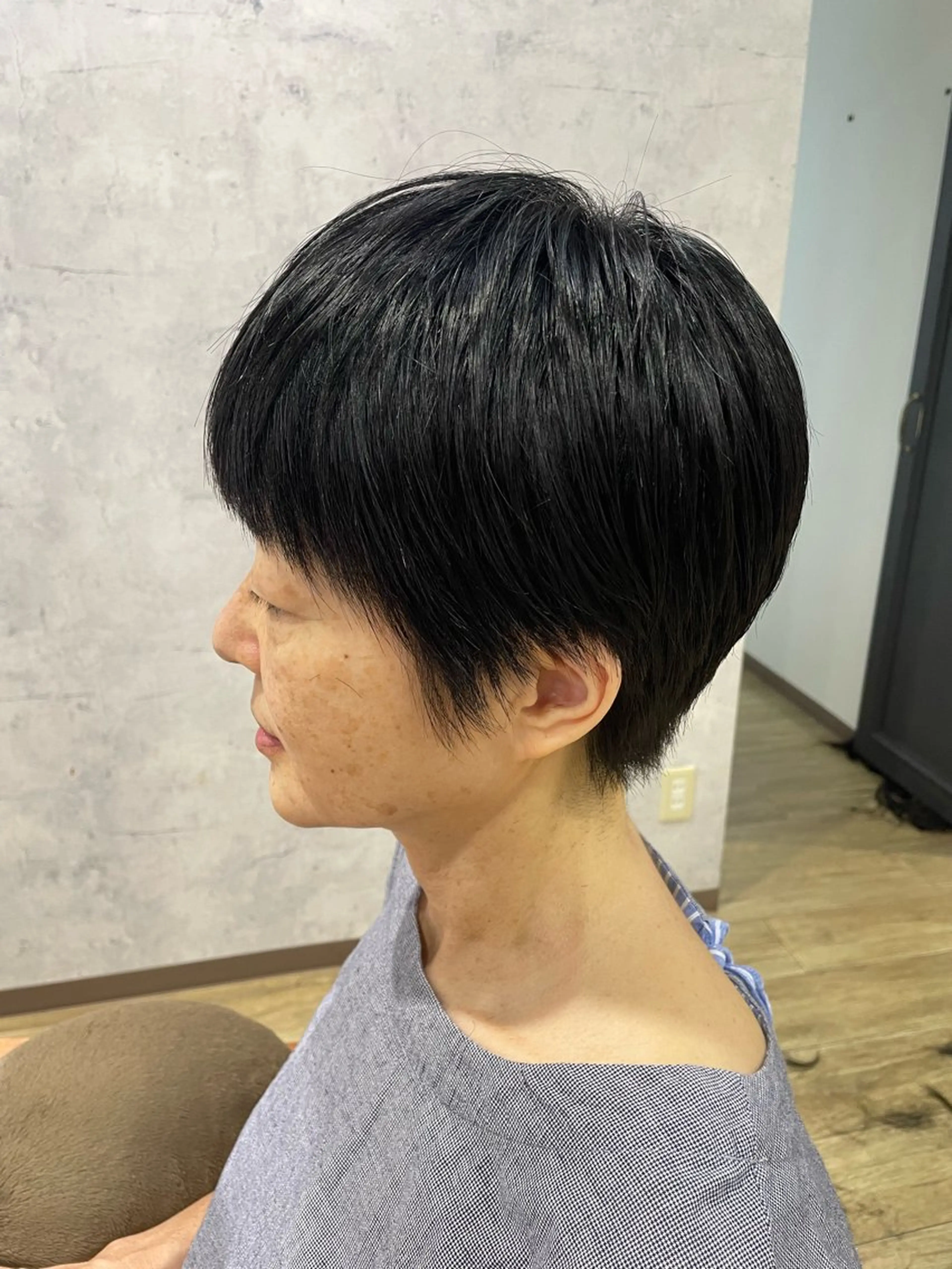 ショート ベリーショート ショートヘア カット トリートメント 木村 真知子のヘアスタイル