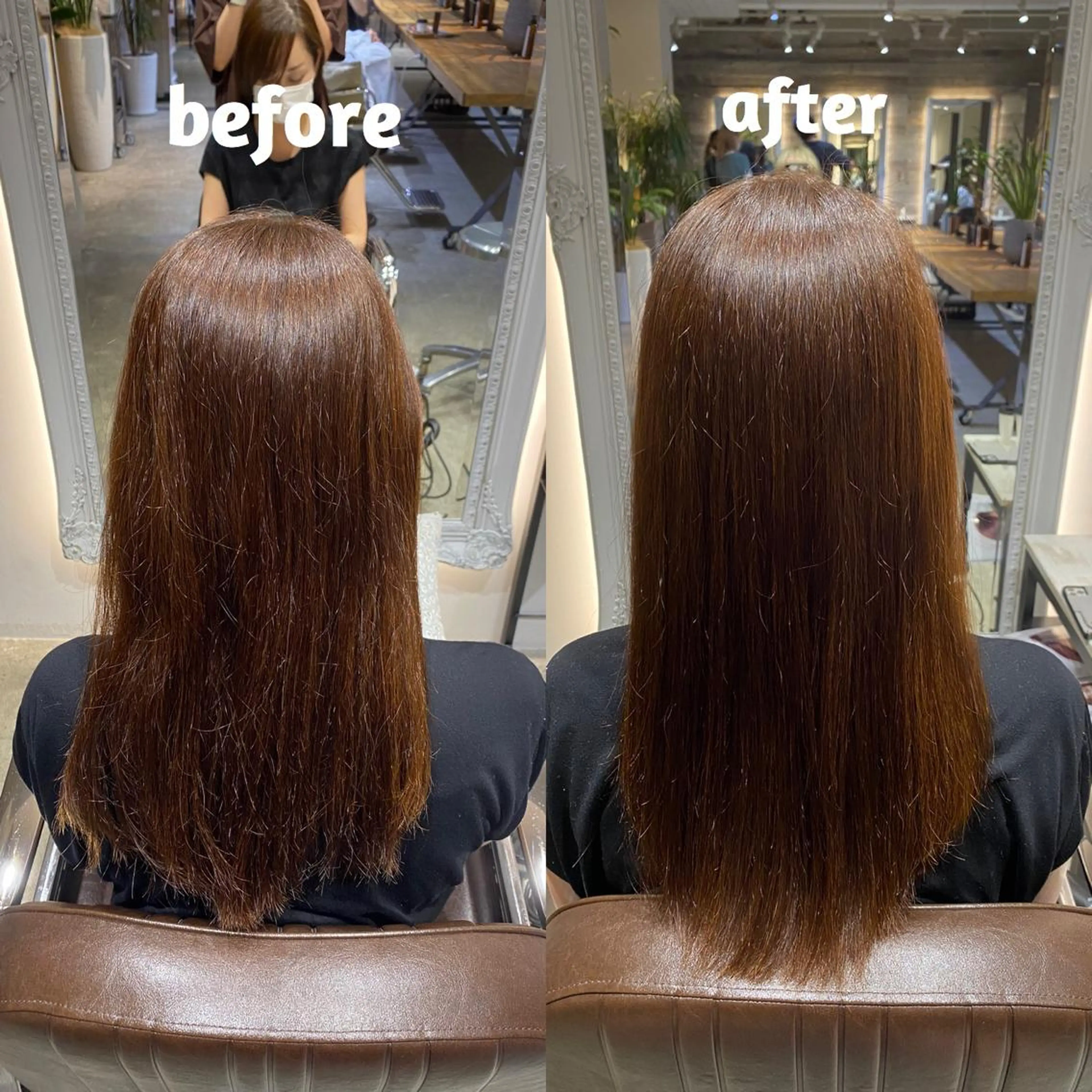 セミロング GLAD所属・ナガヤマ ミユのヘアスタイル