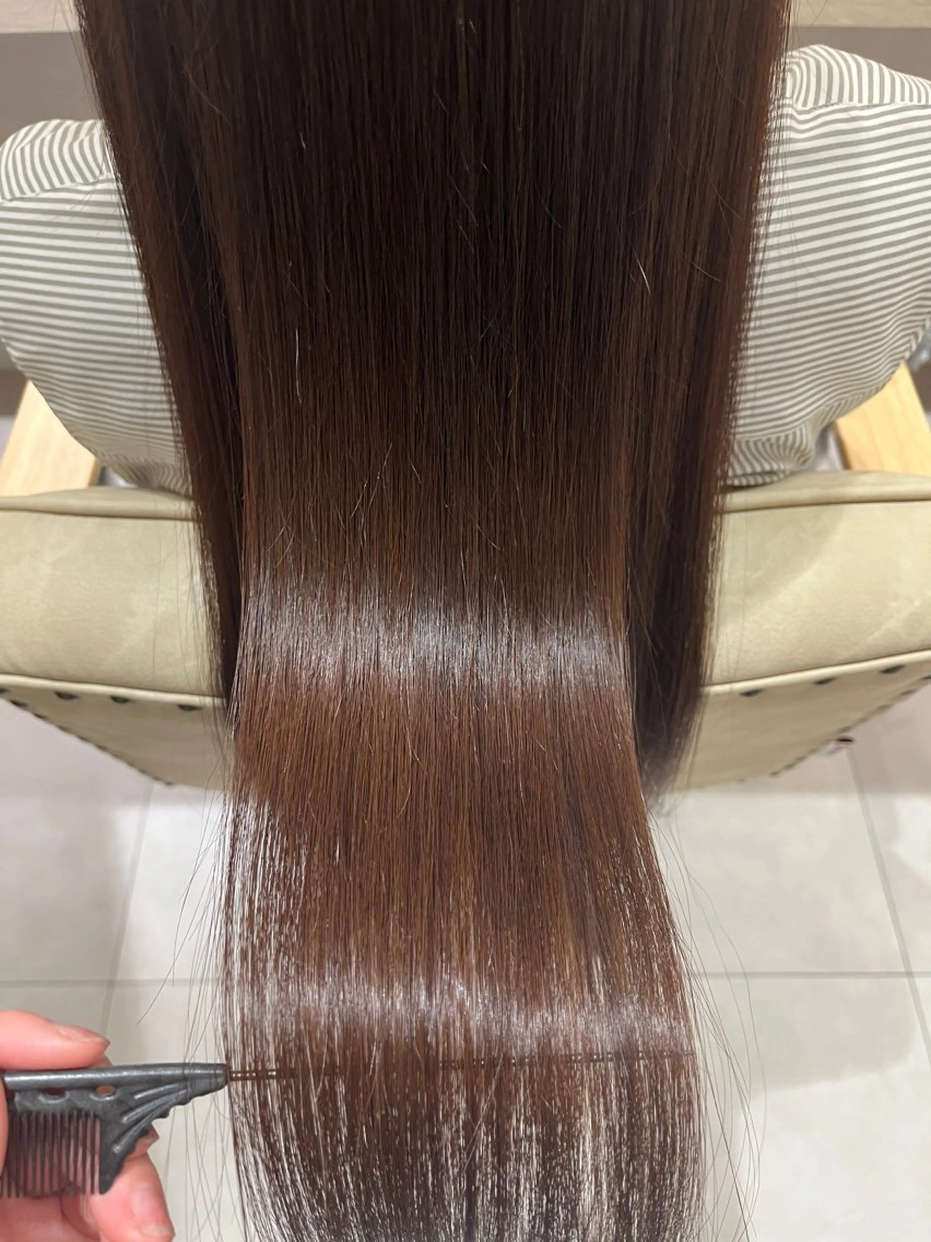 カラー 髪質改善 ヘアカラー トリートメント ✨NEW OPEN／ 透明感カラー／はるかのヘアスタイル