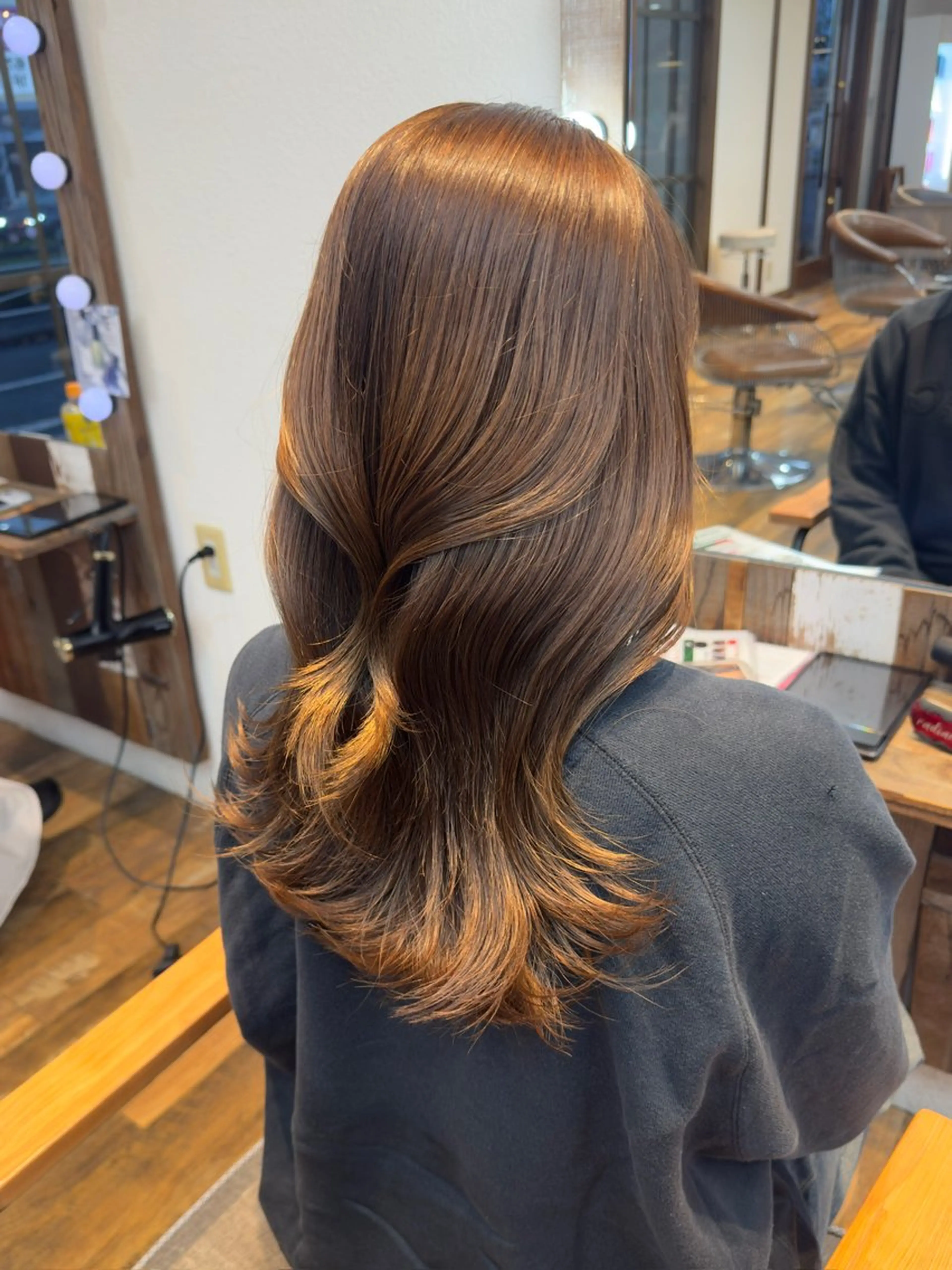 ♡韓国レイヤーカット+透明感カラー+トリートメント♡の写真