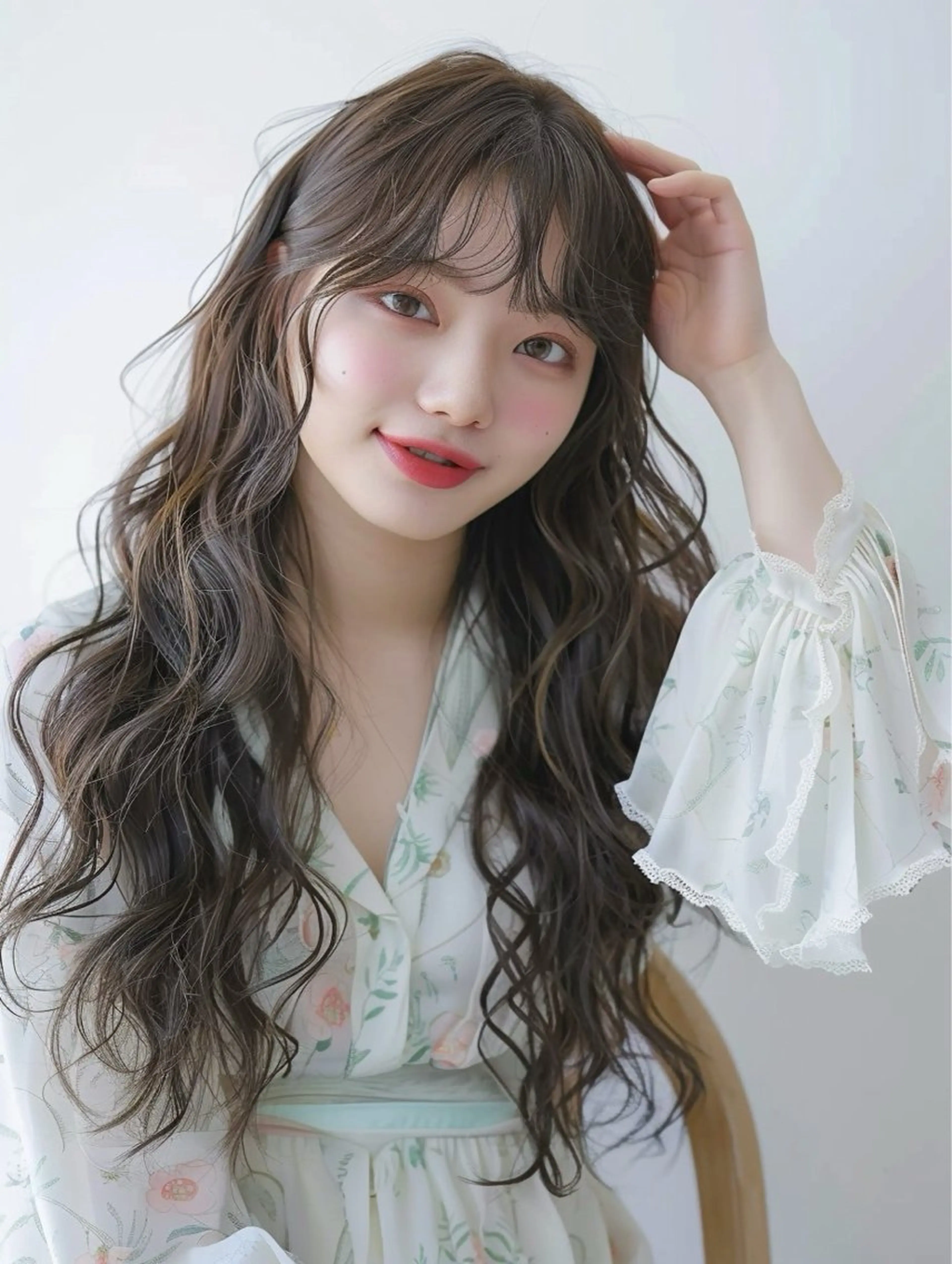 セミロング NANAMI/海外風 レイヤー/ボブのヘアスタイル