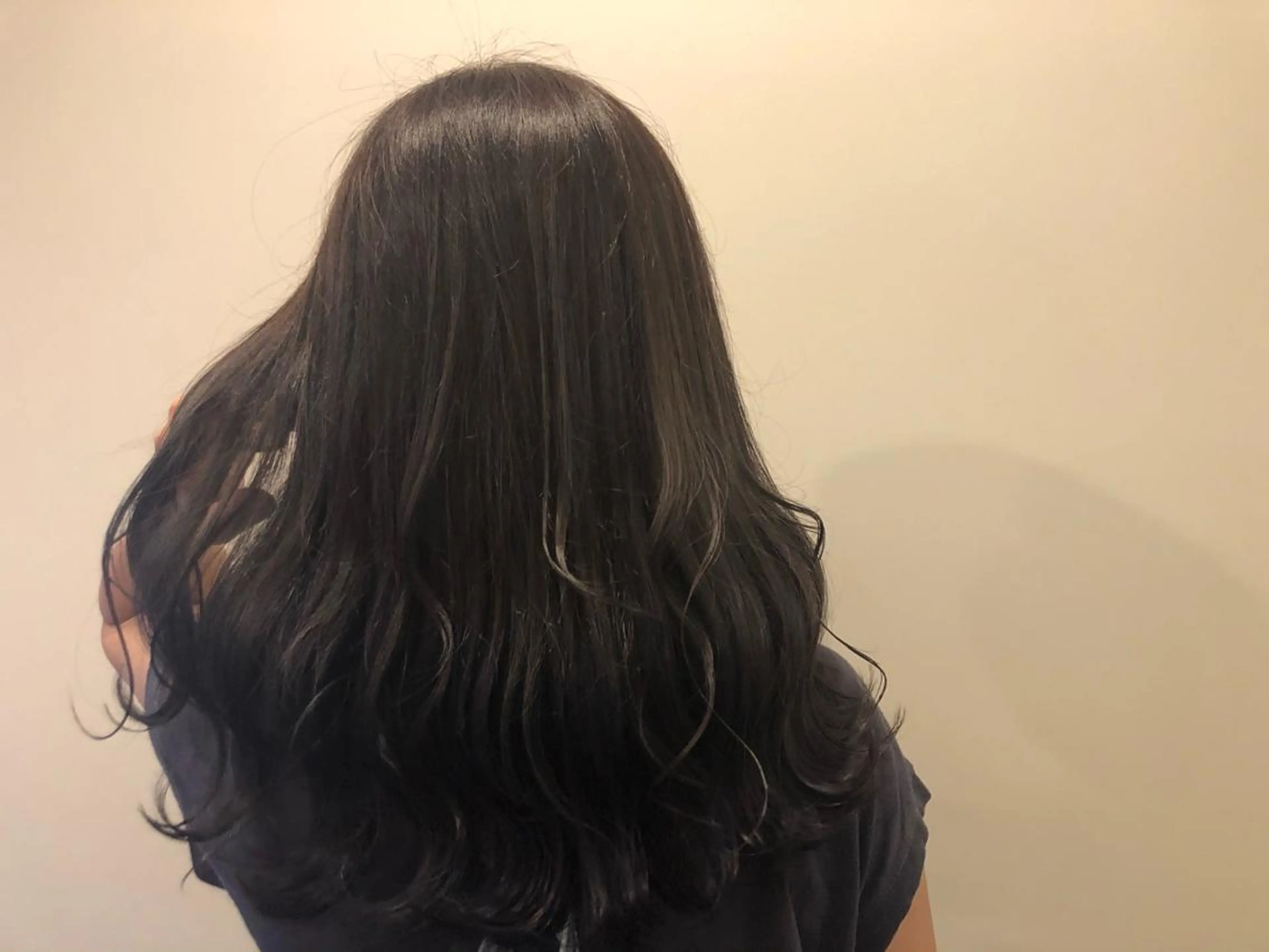 カラー アッシュ グレージュ ラベンダーカラー ラベンダーグレージュ ラベンダーグレー Hair&Make Nahoのマツエク・マツパデザイン