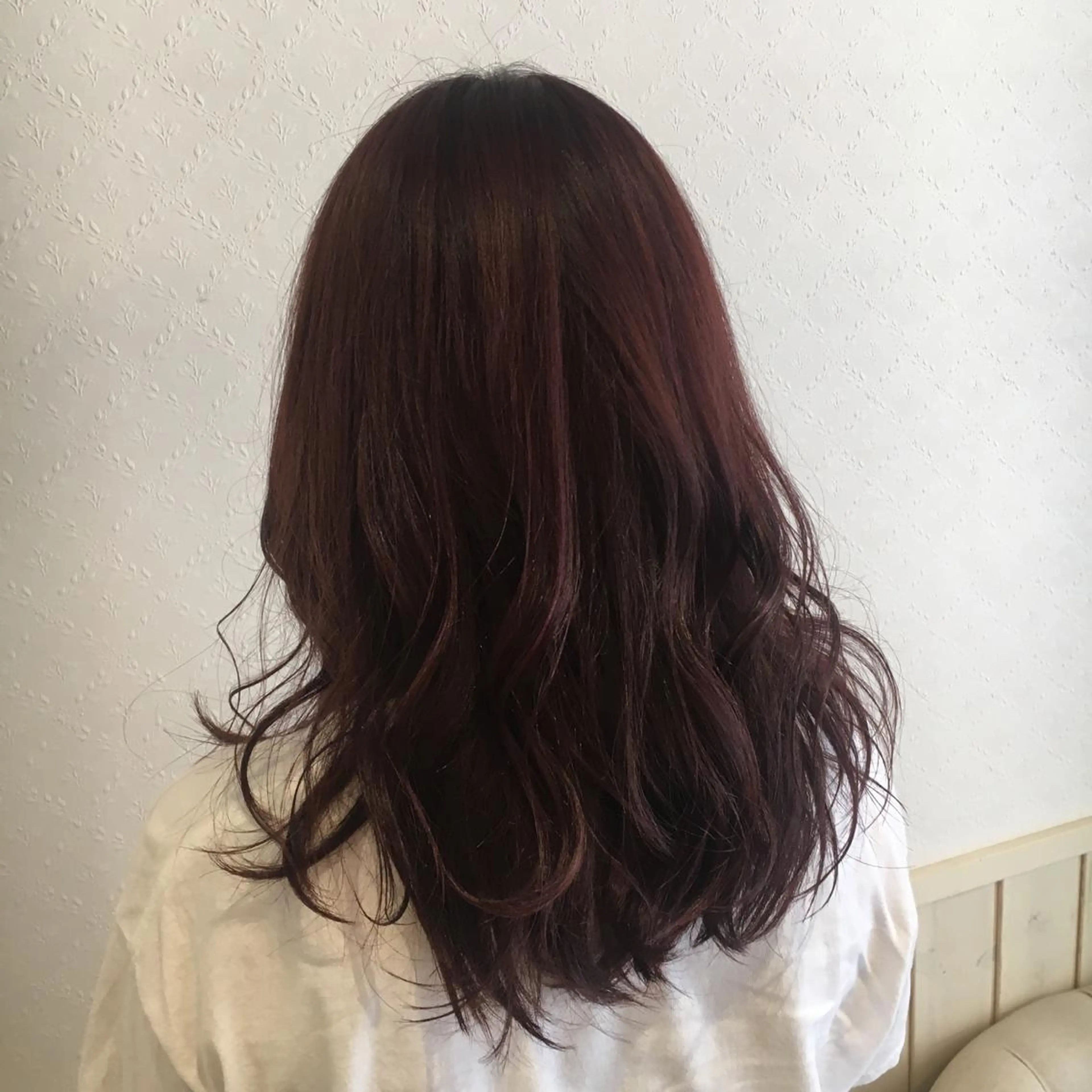 ロング カラー 宮内 真乃のヘアスタイル