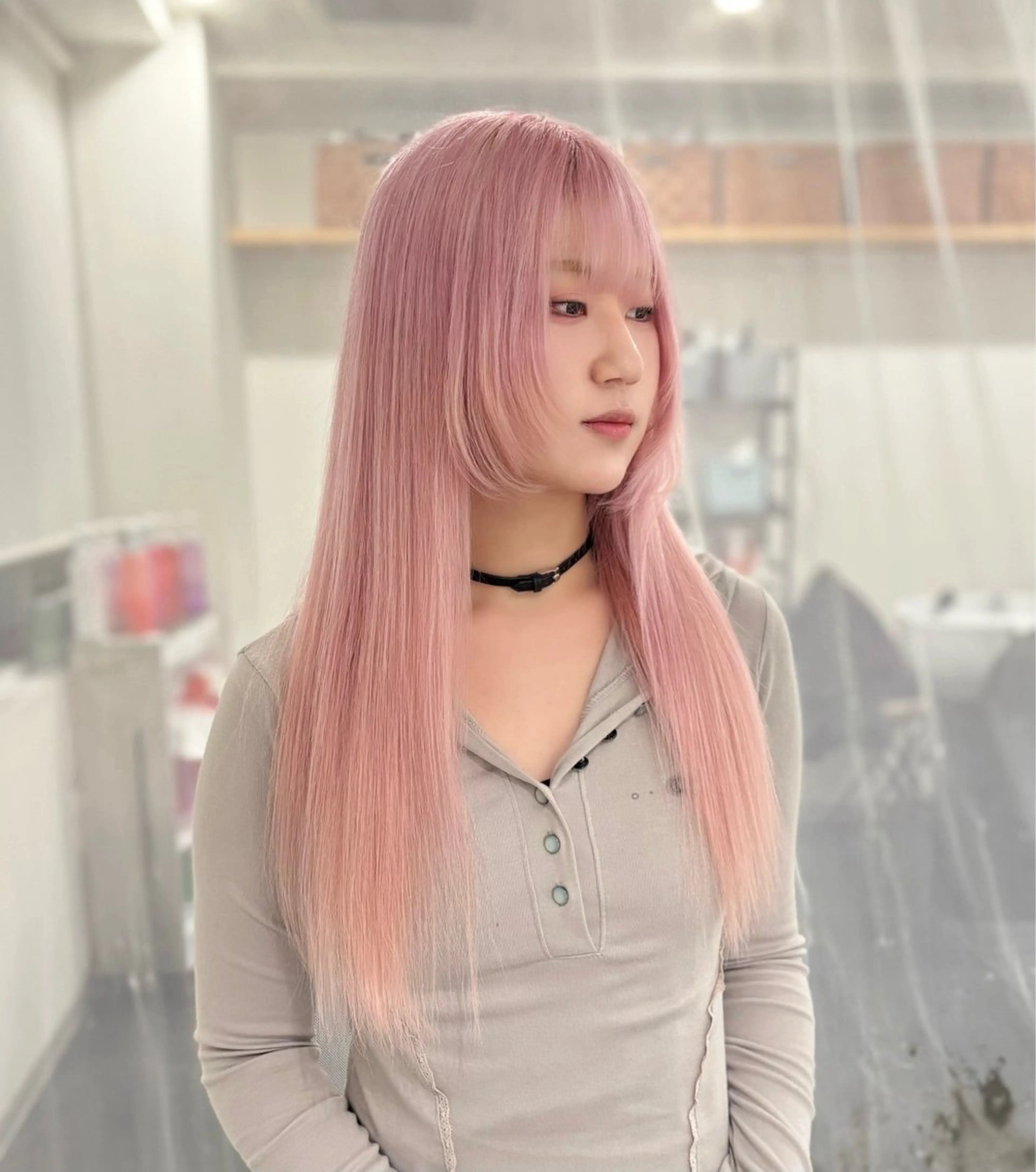 ロング カラー ヘアカラー トリートメント GaKu/ハイトーン /ブリーチ/ブロンドのヘアスタイル