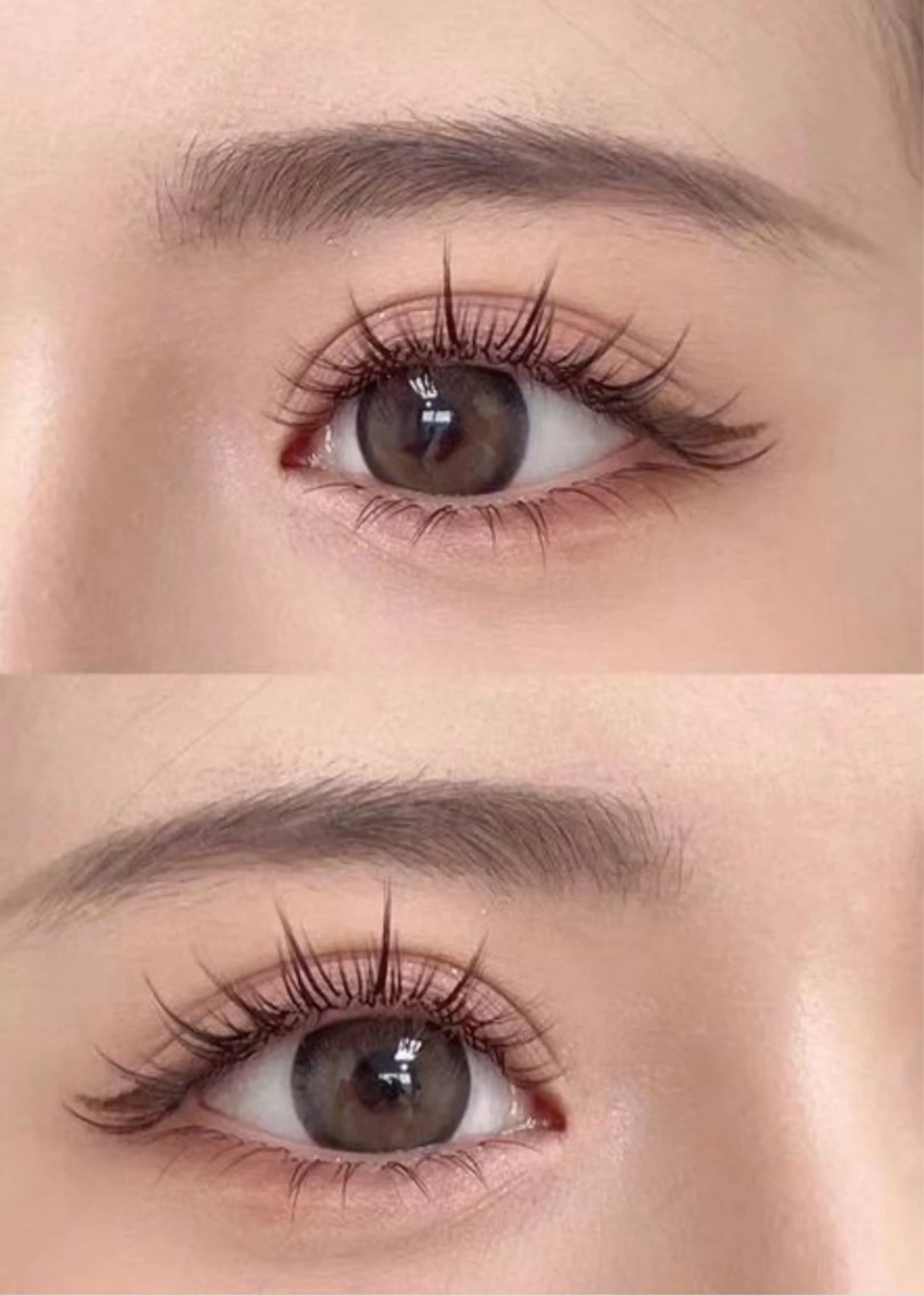 ワンホンマツエク（漫画風）の写真