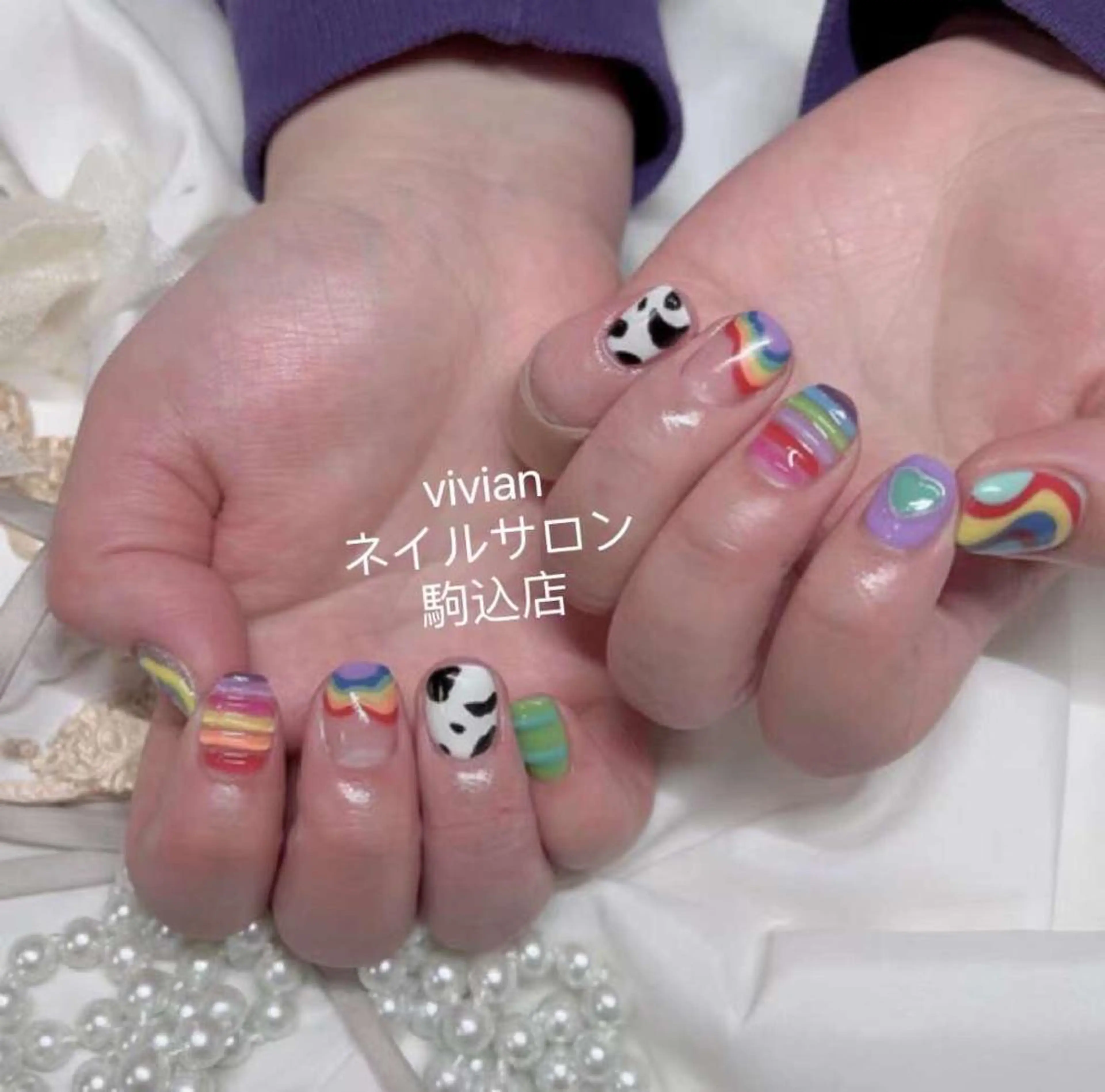 ネイル ハンドネイル リ サのネイルデザイン