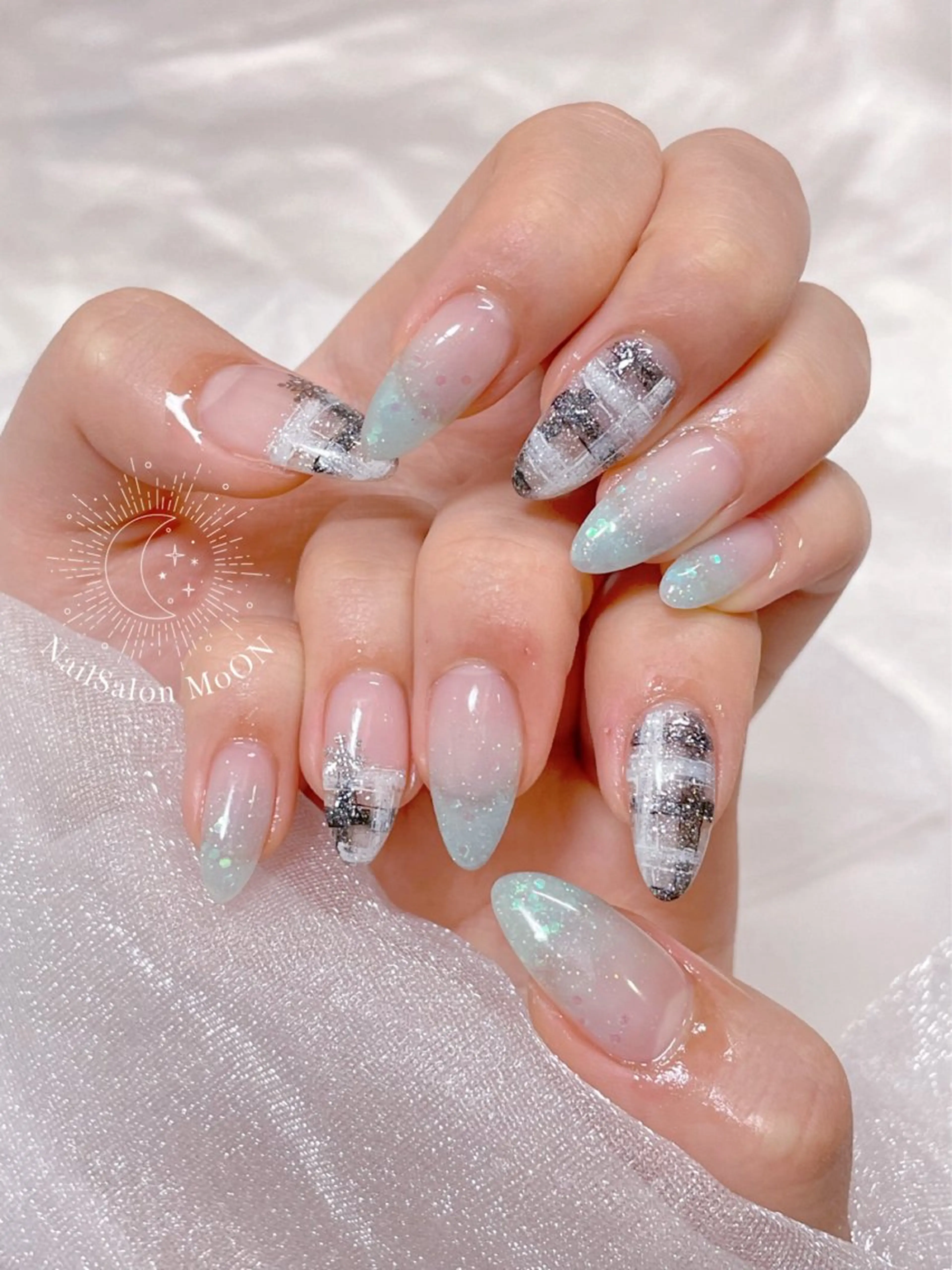 ネイル ハンドネイル ハンドケア MoON...❤︎ MeGuのネイルデザイン