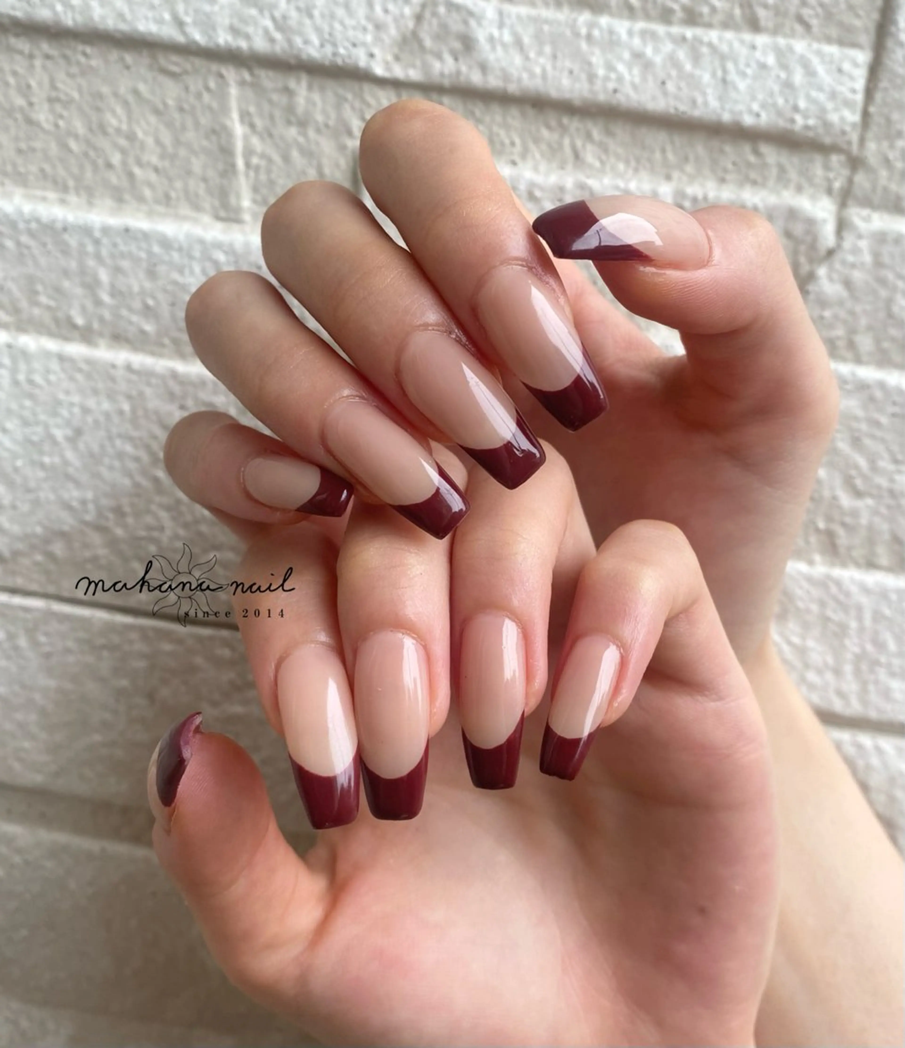 ネイル ロングネイル ハンドネイル mahana nailのネイルデザイン