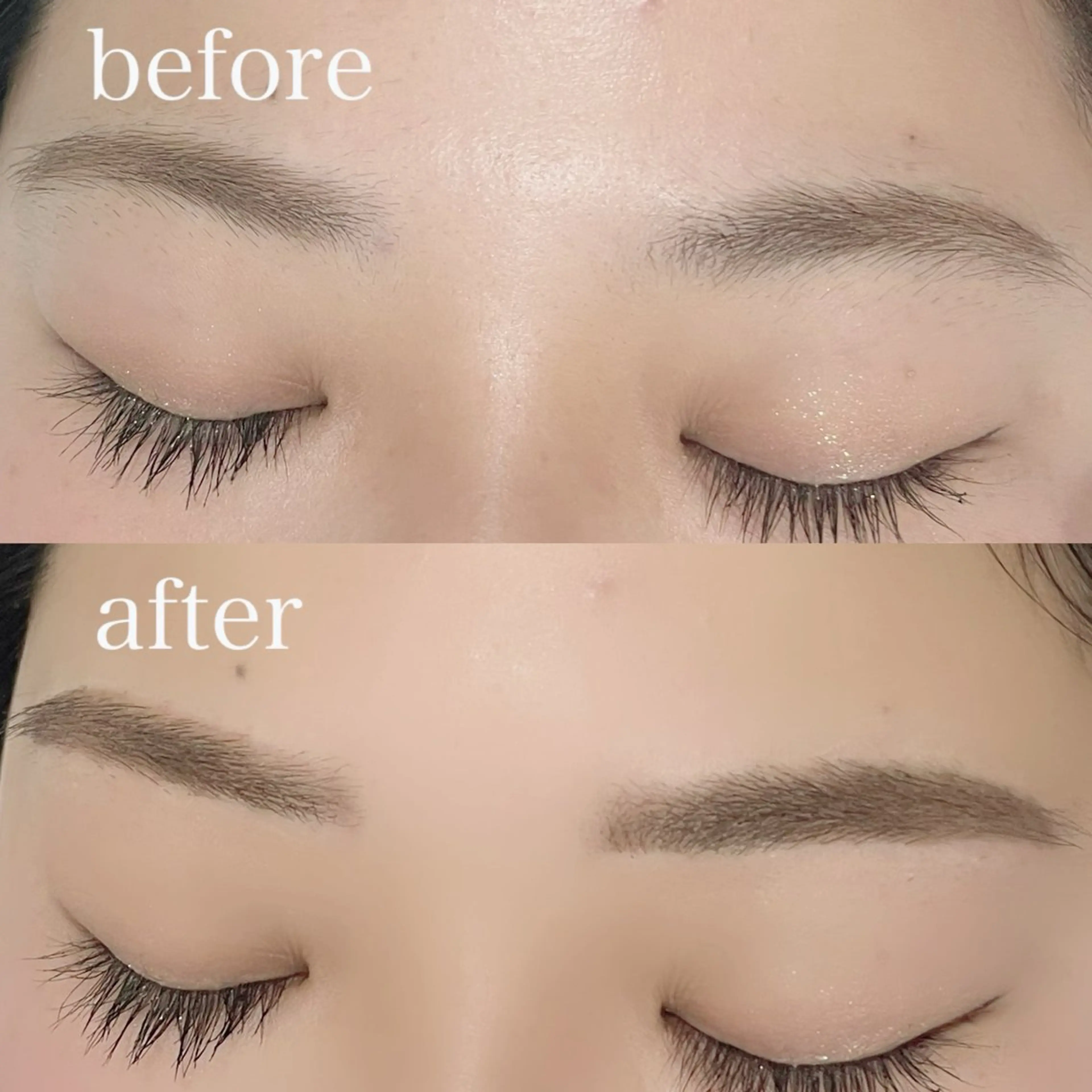 ❕レッスンモデル様❕パリジャンブロウ✨(ブロウパーマ)➕アイブロウワックス込み💄 💗の写真