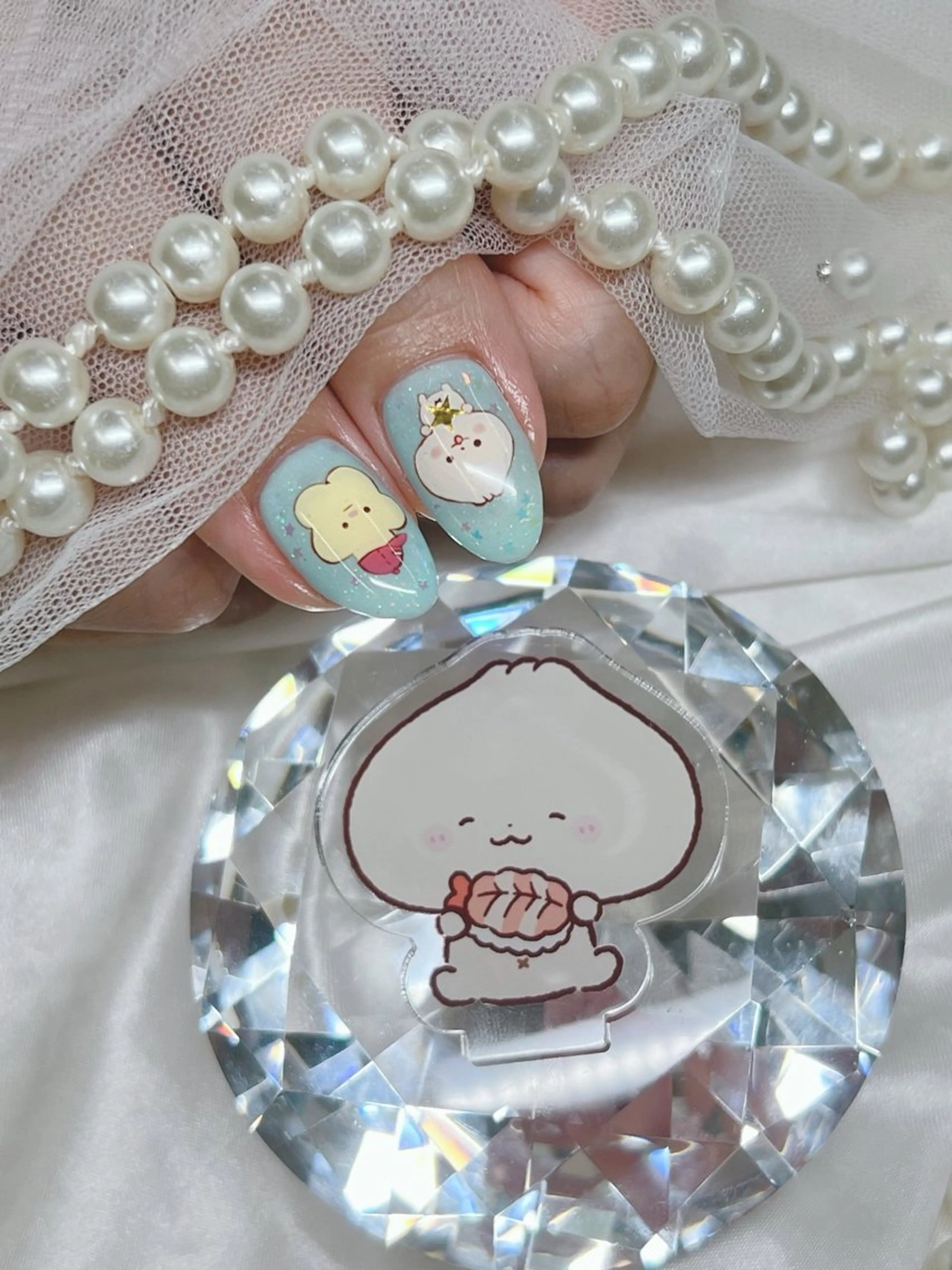 ミディアム ハンドネイル Ange fast所属・Ange あいかのネイルデザイン