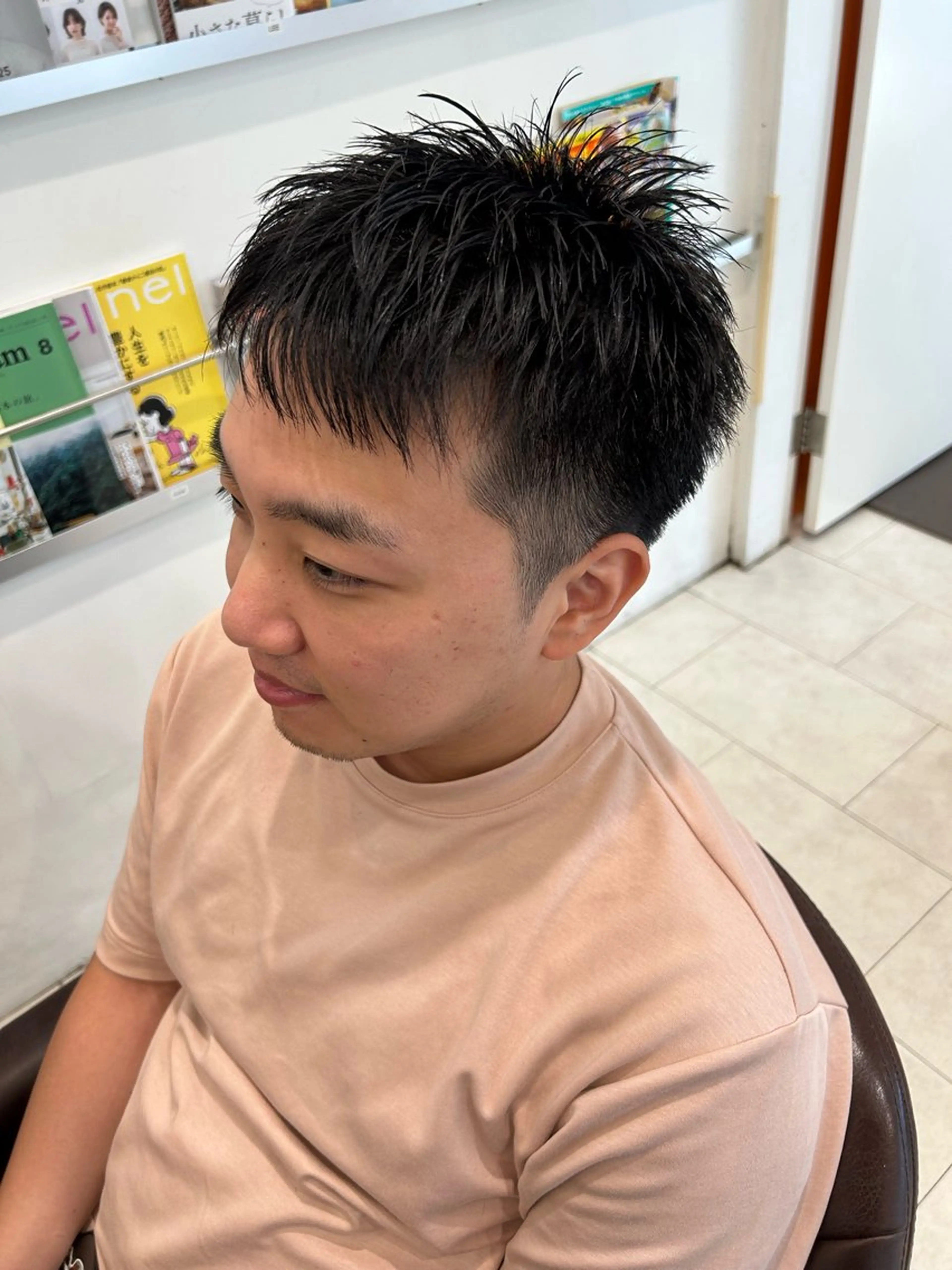 メンズ 冨田 綾のヘアスタイル