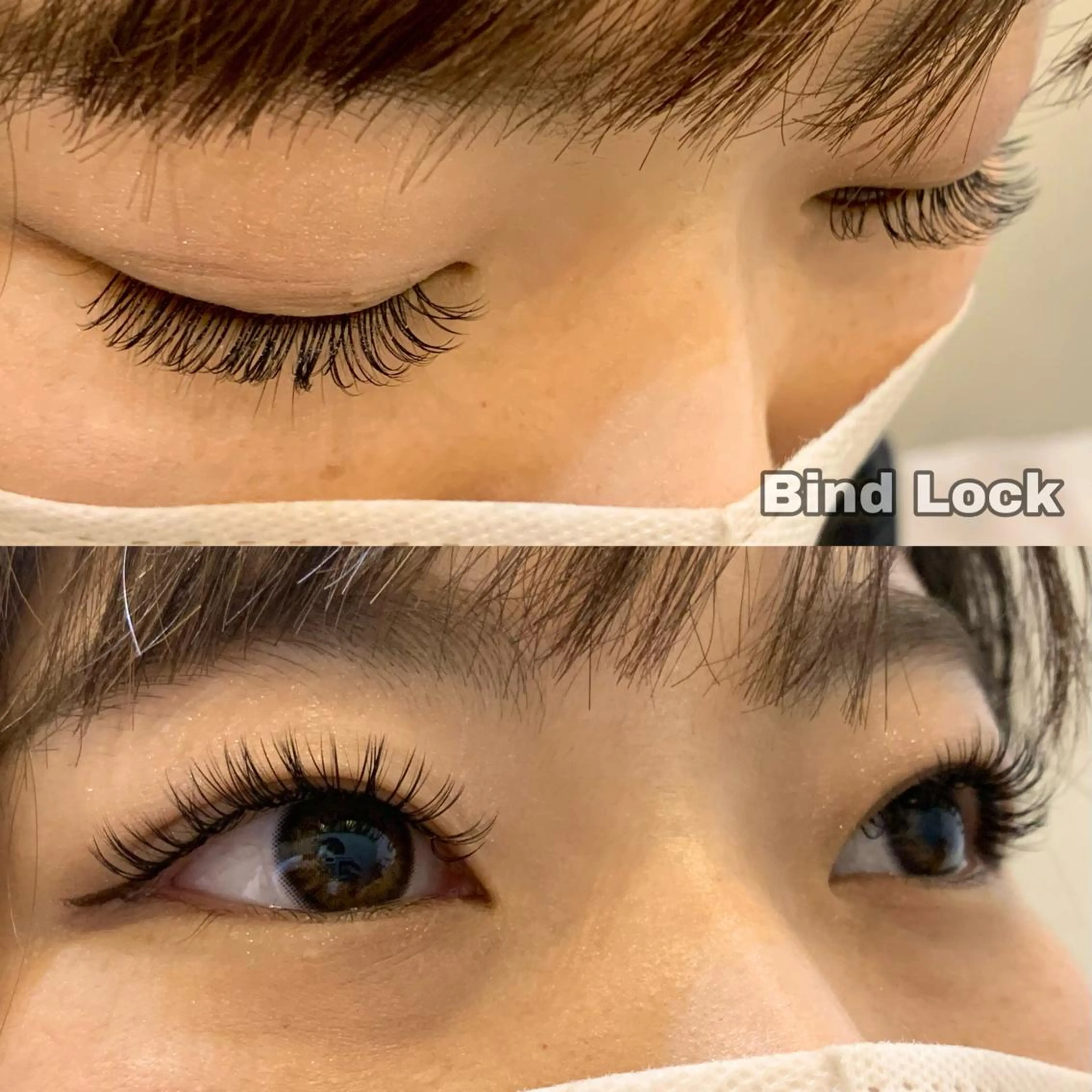 マツエク・マツパ バインドロック EYELA甲府昭和 hiraiのマツエク・マツパデザイン