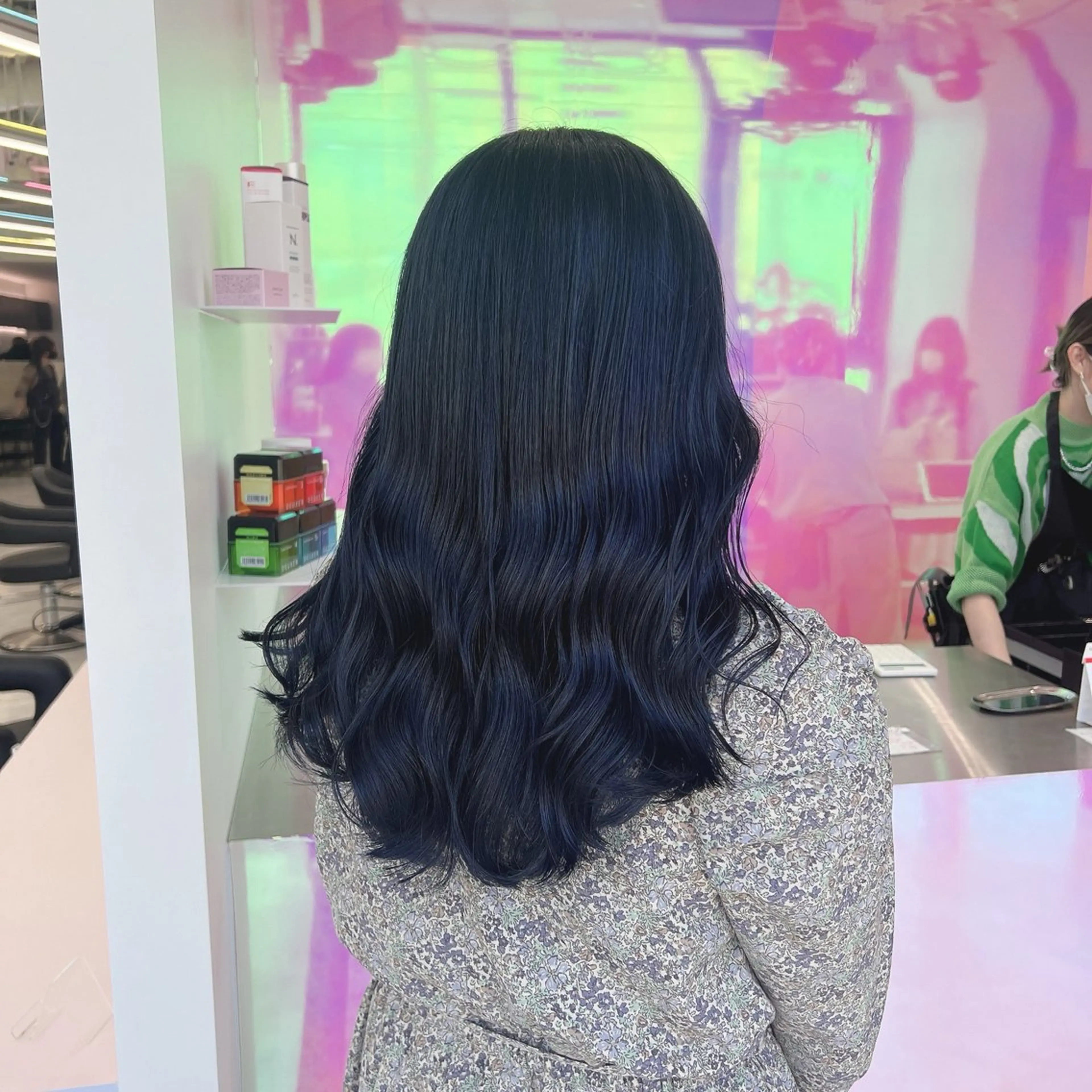 ロング カラー パーマ ヘアアレンジ メンズ 🤍透明感カラー🤍 ブリーチ🤍AINEのヘアスタイル