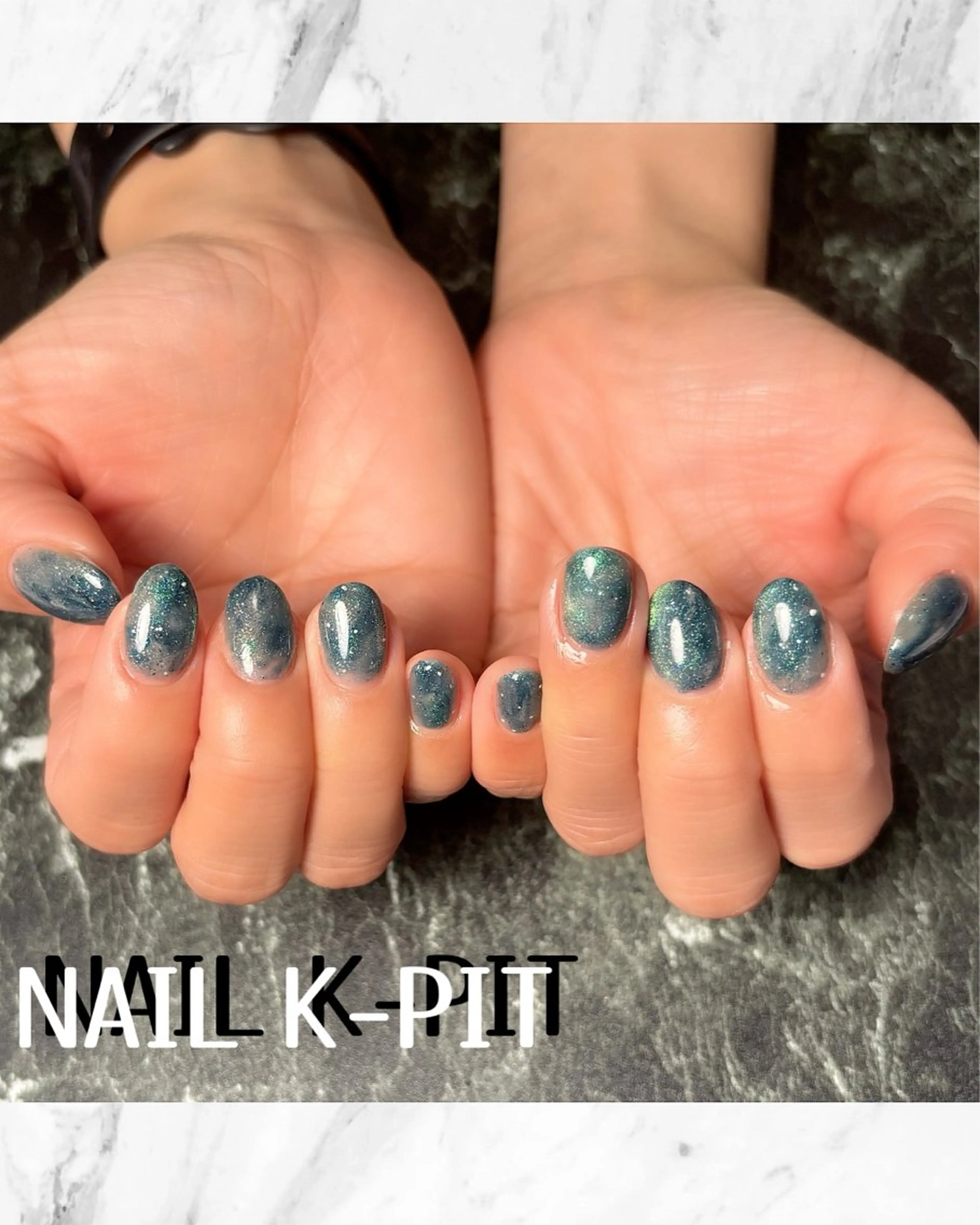 ネイル マグネットネイル ハンドネイル NAIL K-PIT ネイル ケーピットのネイルデザイン