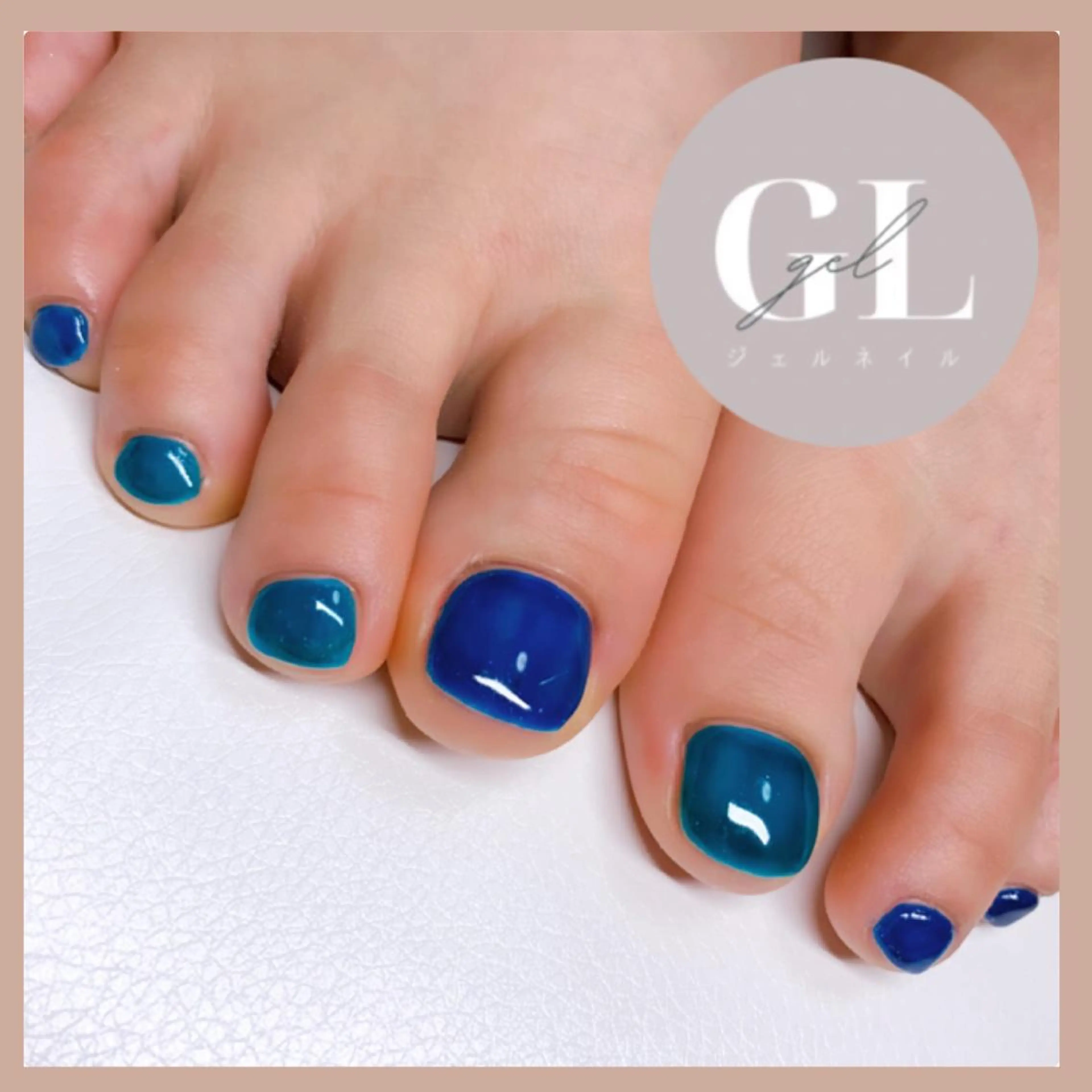 【11時​〜​20時終了】 2色選べる🉐♥️ (オフなし)フットワンカラーの写真