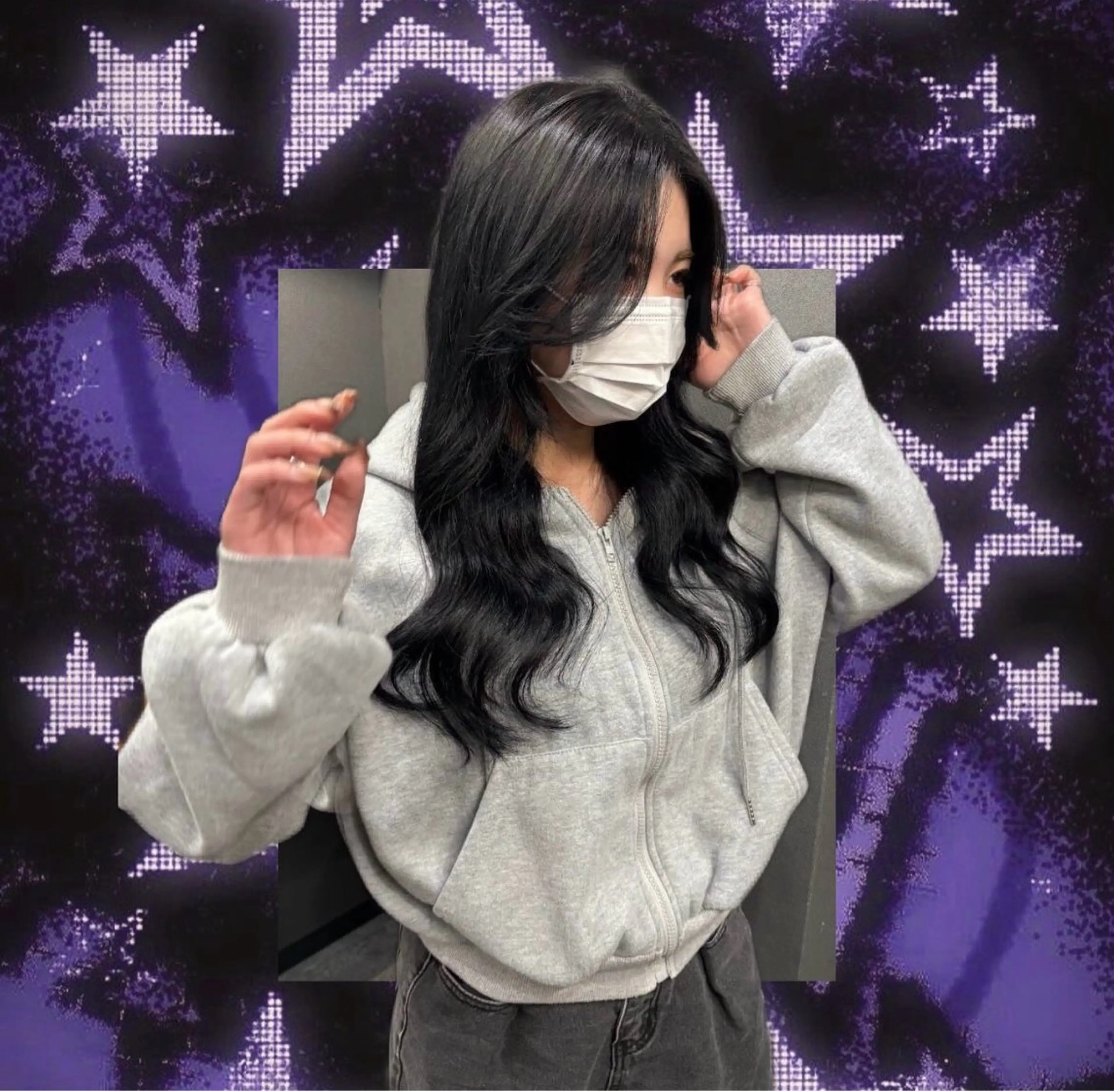 ロング プルエクステ エクステ ロング boappu難波店所属・anna 🪶✨のヘアスタイル