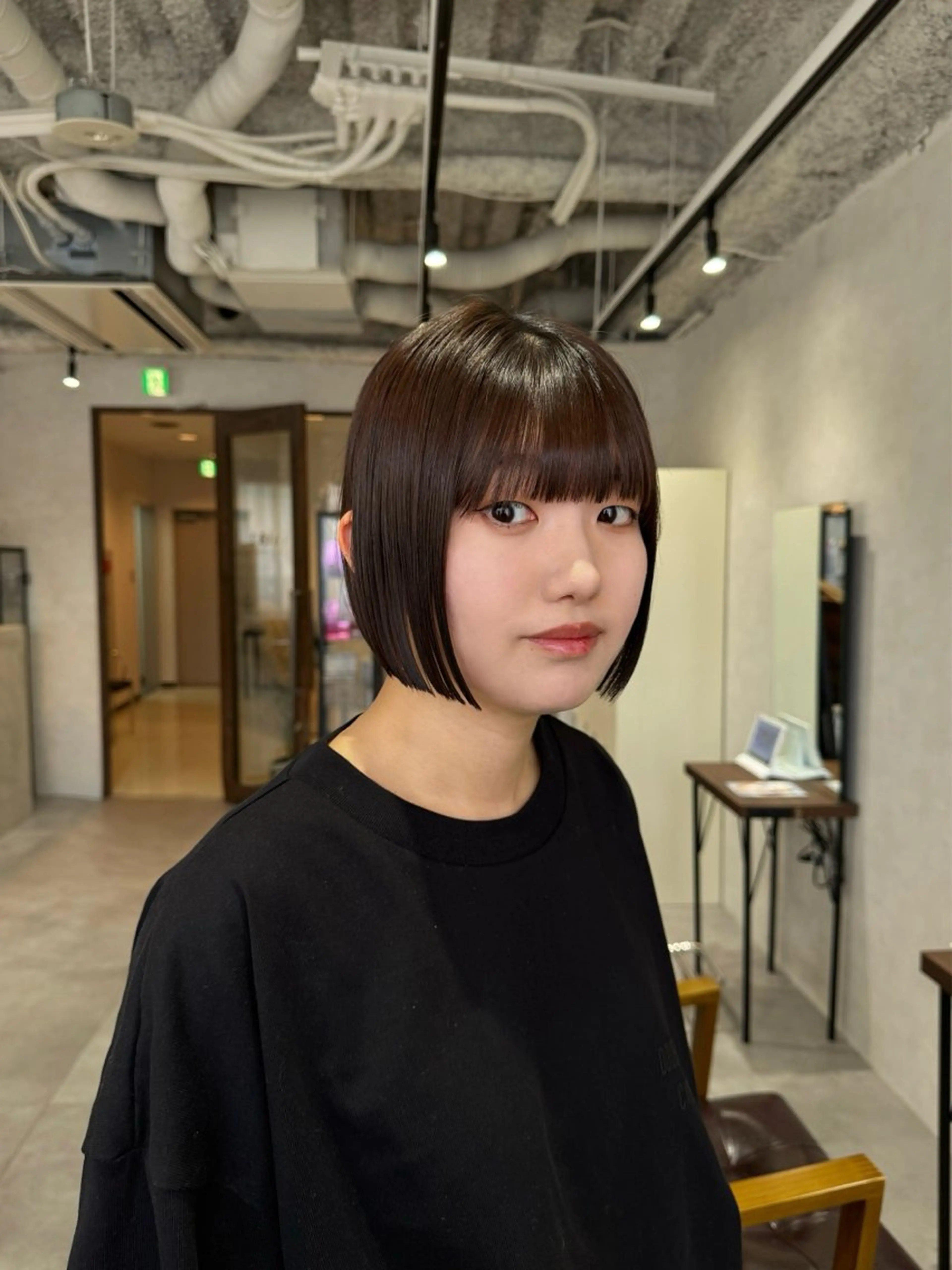 ミディアム カット ヘアカラー 🌈ボブ/ショート/ 梅田美容室🌈もあのヘアスタイル