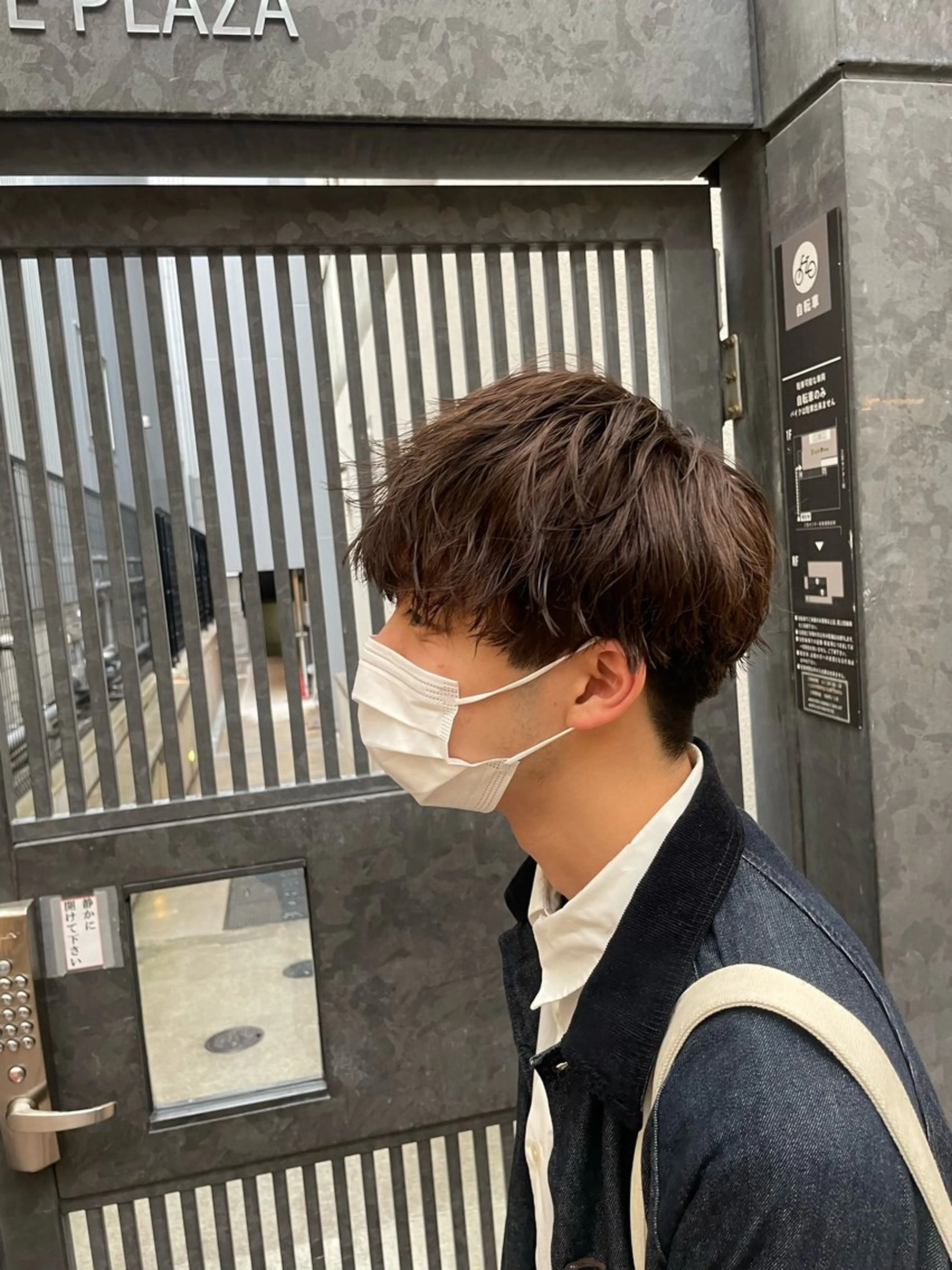 ショート カラー メンズ L’Aube ami所属・佐野 拓海のヘアスタイル