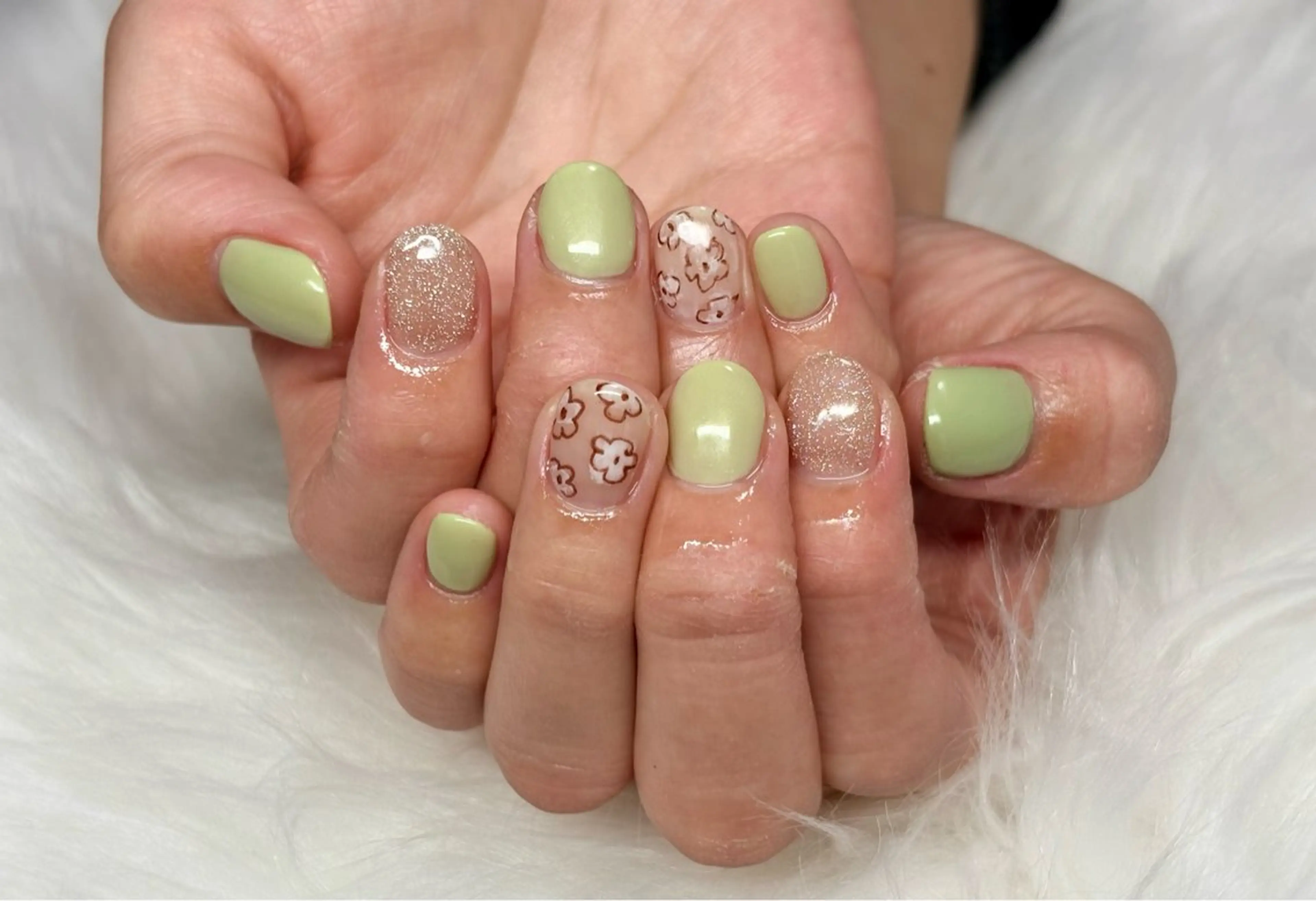 ネイル アートネイル ワンカラーネイル 毛穴・美肌専門 〜ﾛｰｽﾞﾄﾞﾒ〜のエステ・リラクイメージ