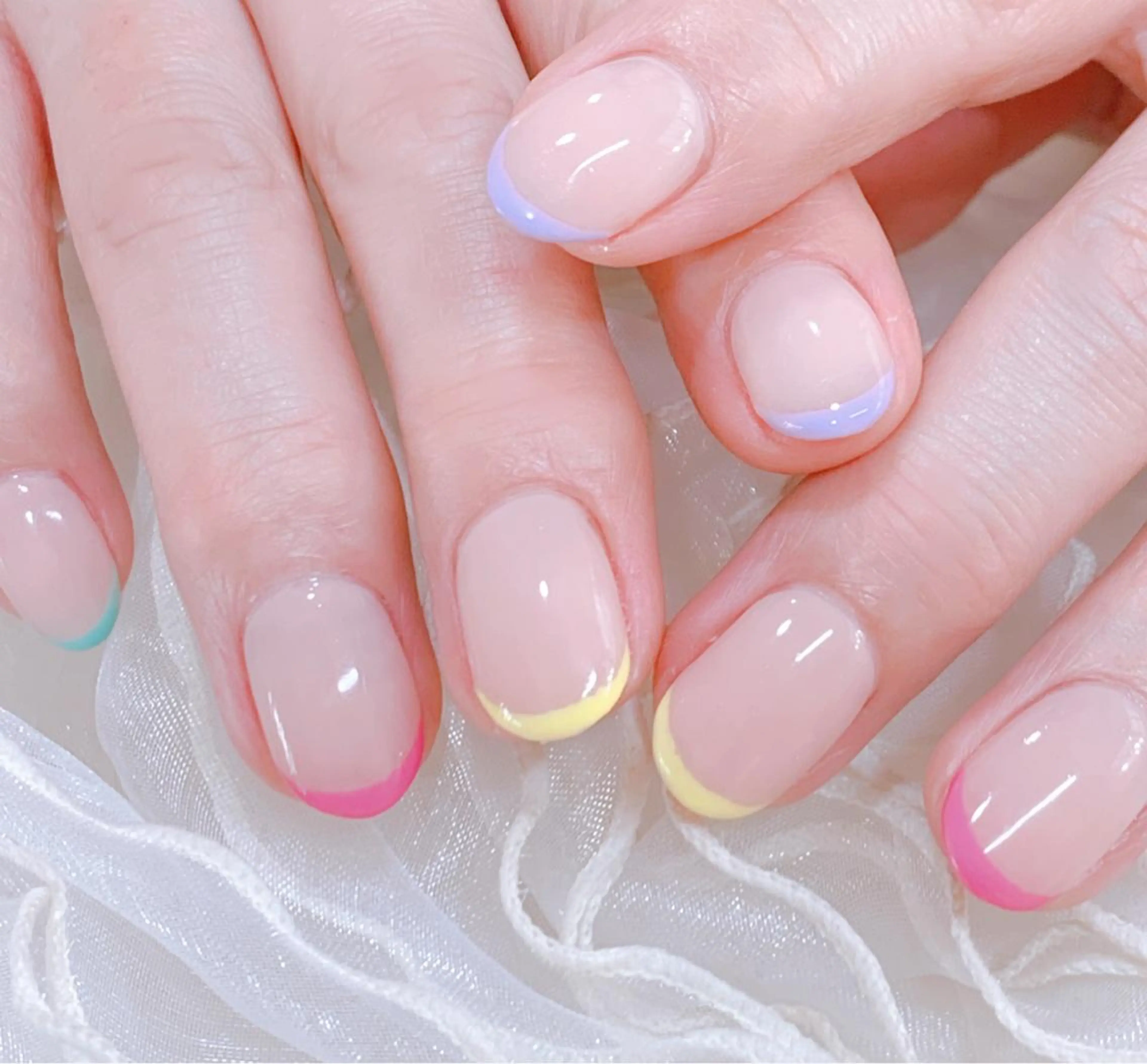 ネイル フレンチネイル SWEET NAIL所属・SWEET NAILのネイルデザイン