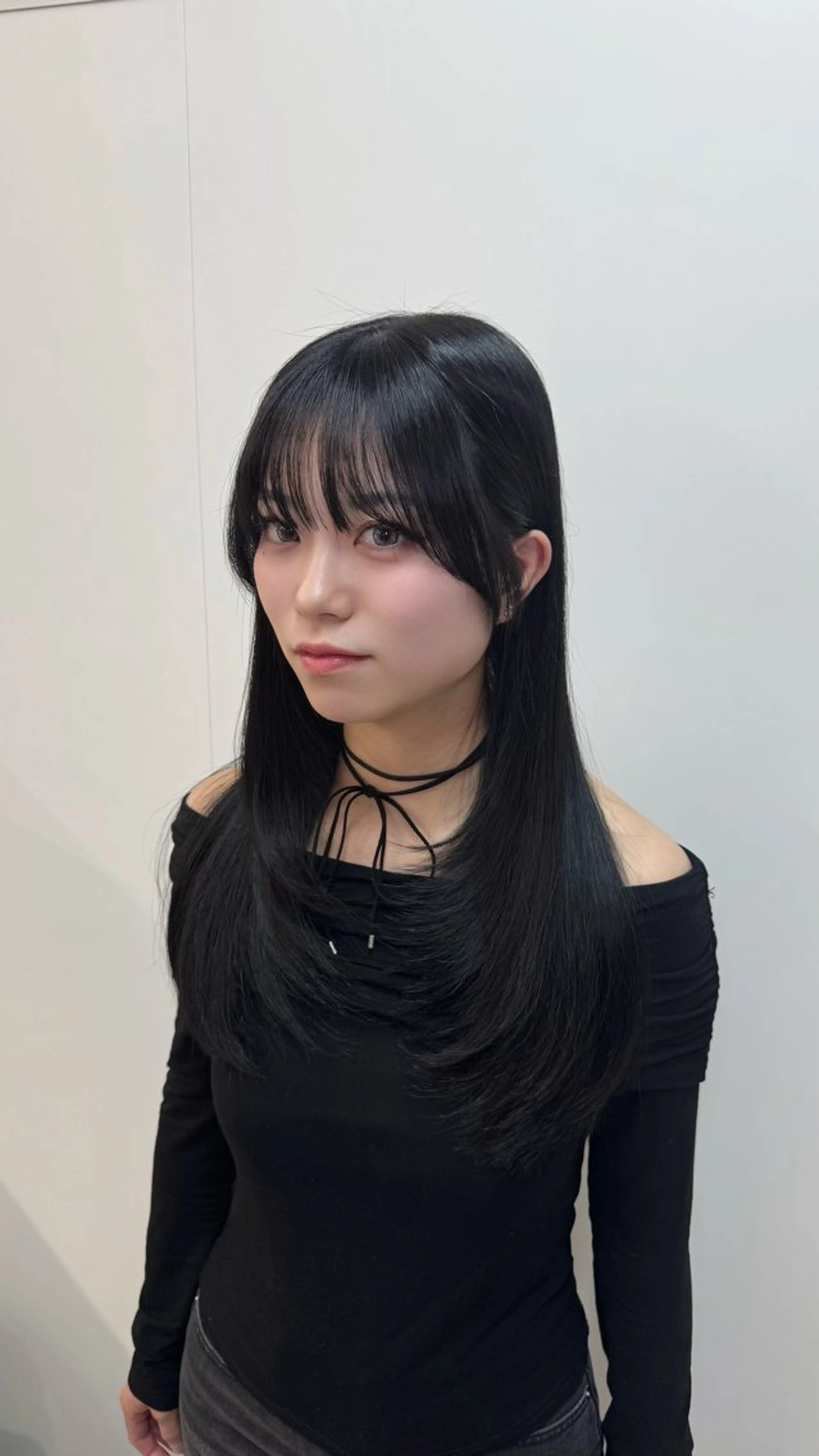 ロング レイヤーカット/ 艶カラー/山内一暉のヘアスタイル