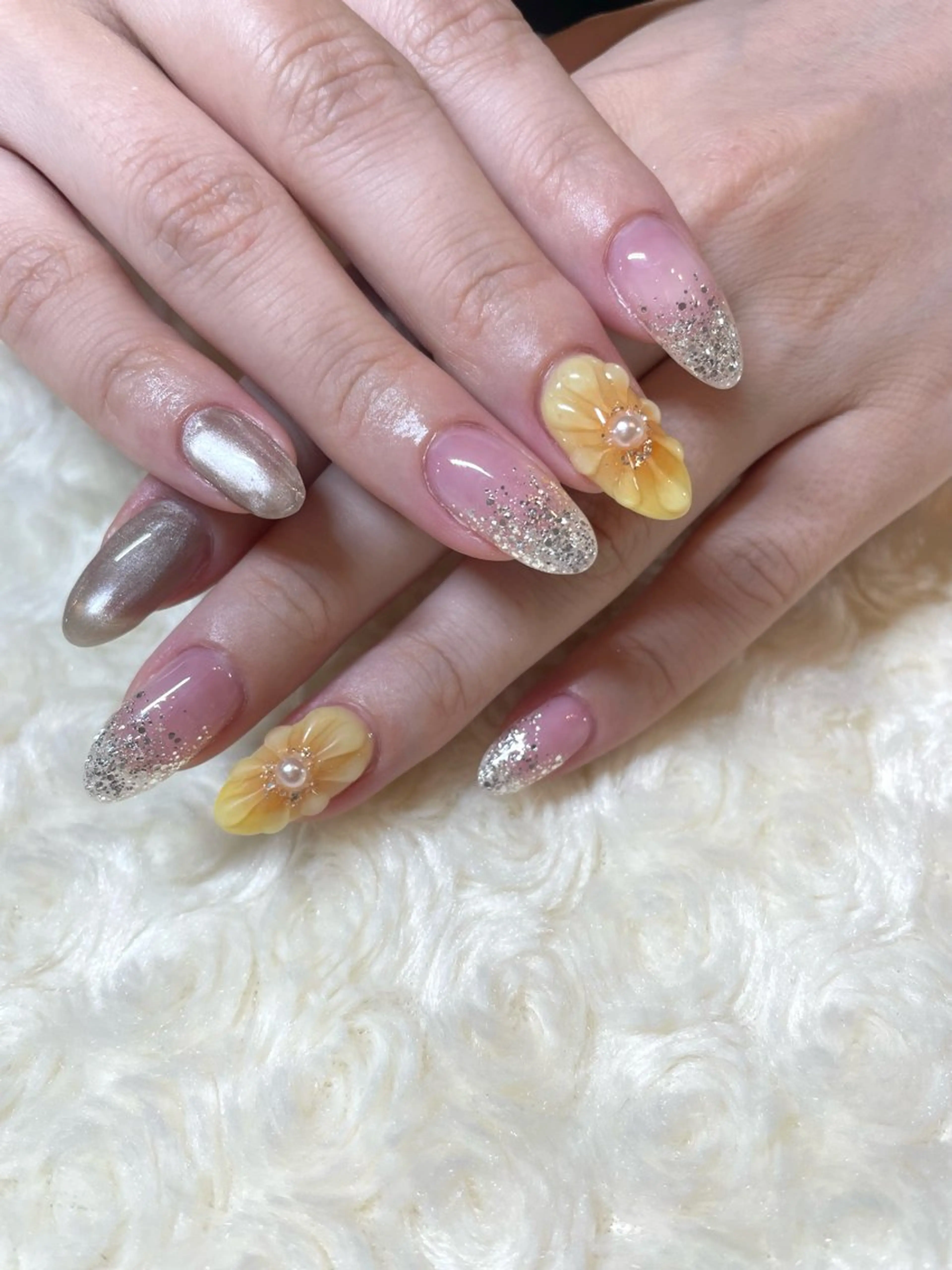 ネイル ハンドネイル フットネイル aime Ayanoのネイルデザイン