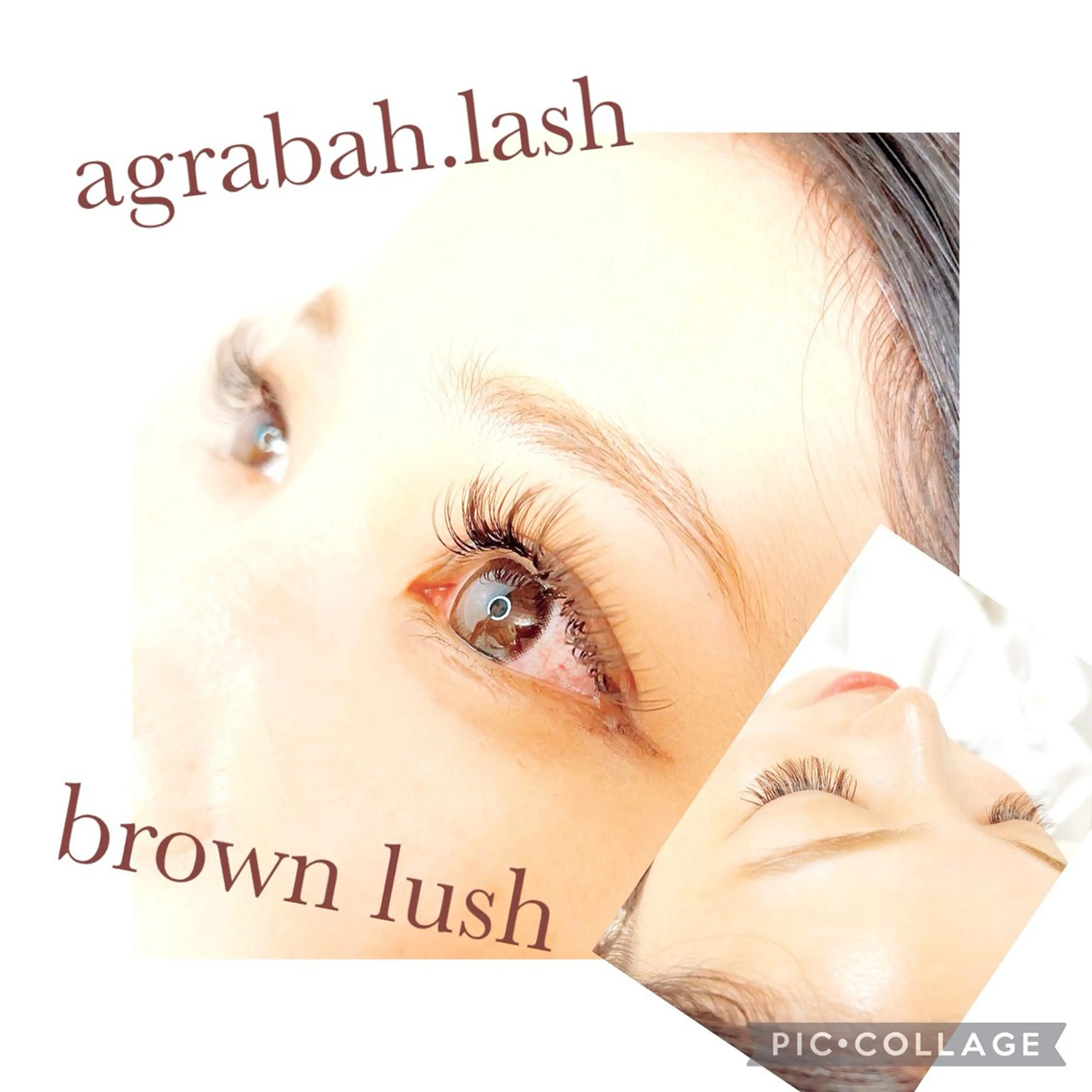 マツエク・マツパ Cカール カラーマツエク マツエク Agrabah*lash所属・松本 美菜子のマツエク・マツパデザイン