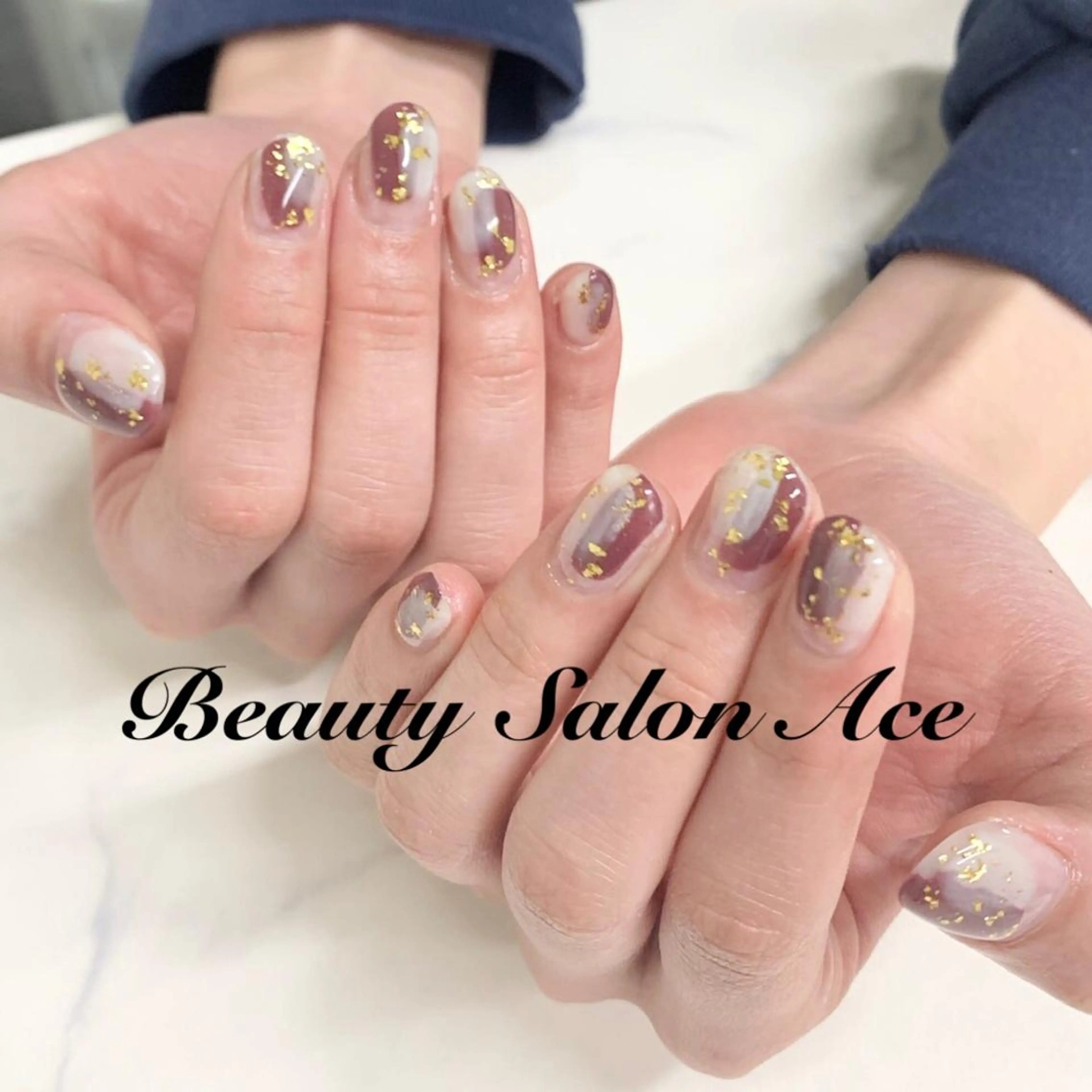 ネイル アートネイル 長さ出し ジェルネイル メンズネイル スカルプネイル Beauty Salon Ace（ネイルサロン　エース）所属・池袋フィルイン Ace♡長さだしのネイルデザイン