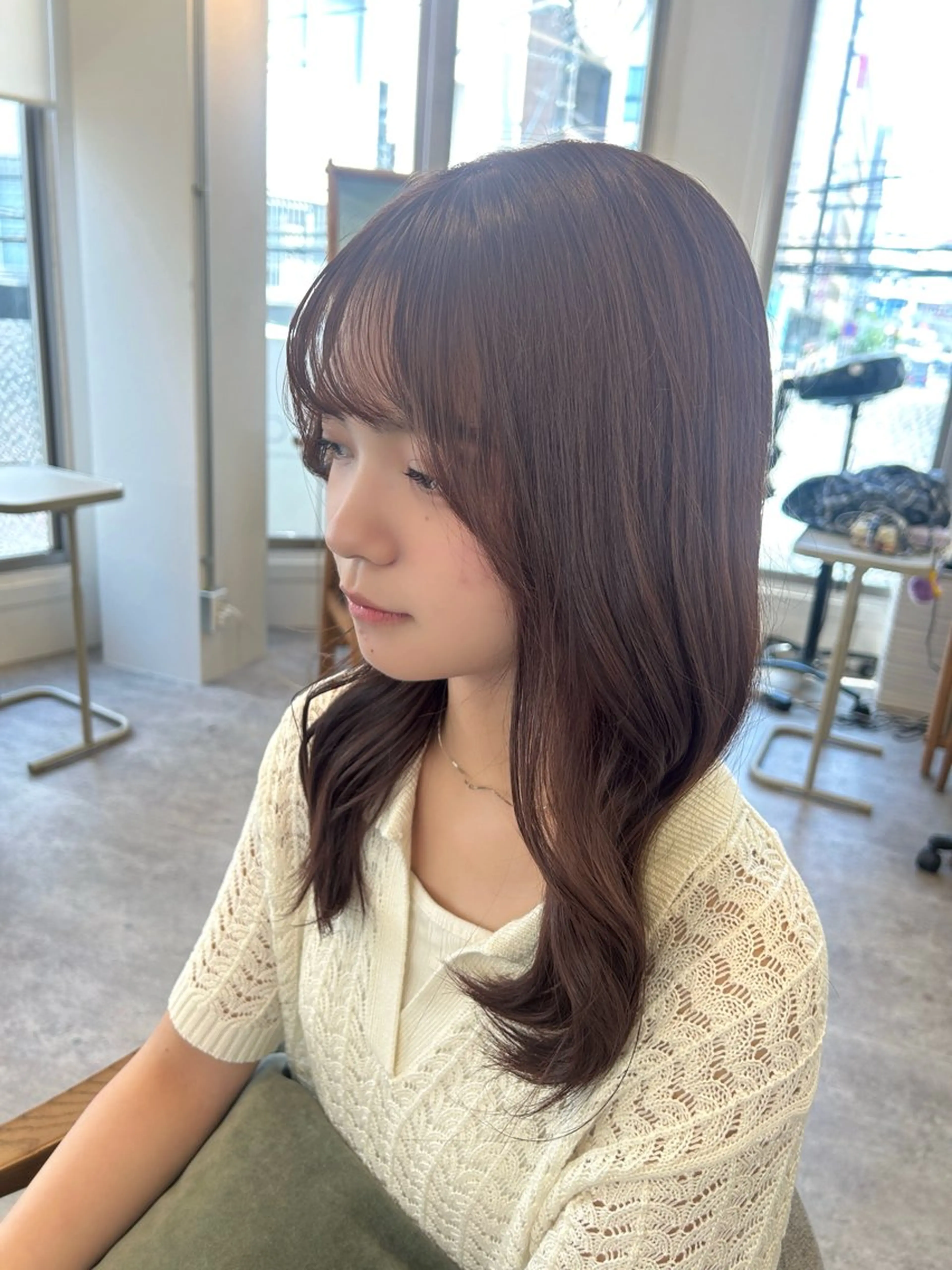 ミディアム YUZA grow hair所属・Luca/ルカ 🫐のヘアスタイル