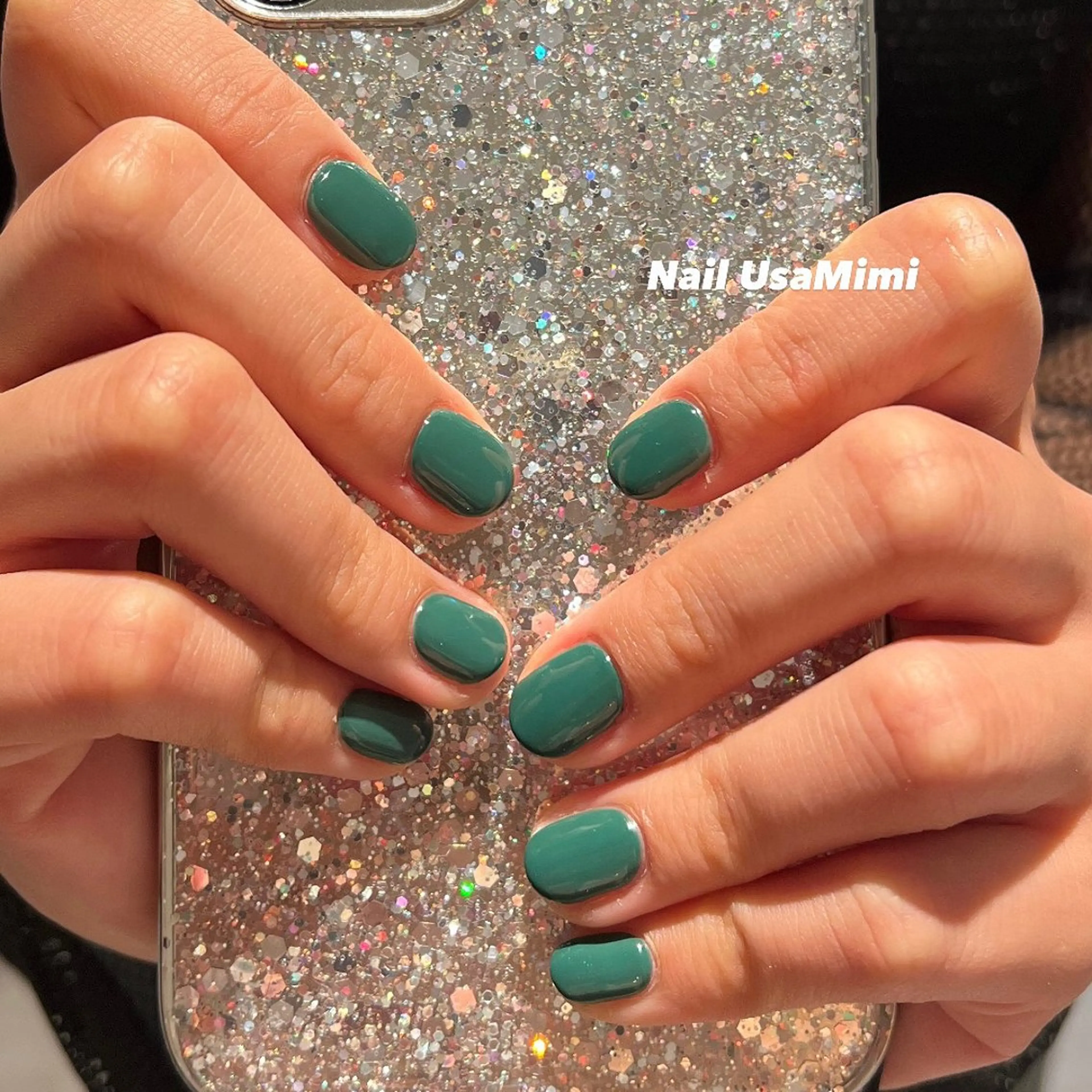 ネイル ジェルネイル 氷ネイル・うるうるネイル 韓国ネイル マグネットネイル ワンホンネイル ハンドネイル 本町NailUsaM imi KEINAのネイルデザイン