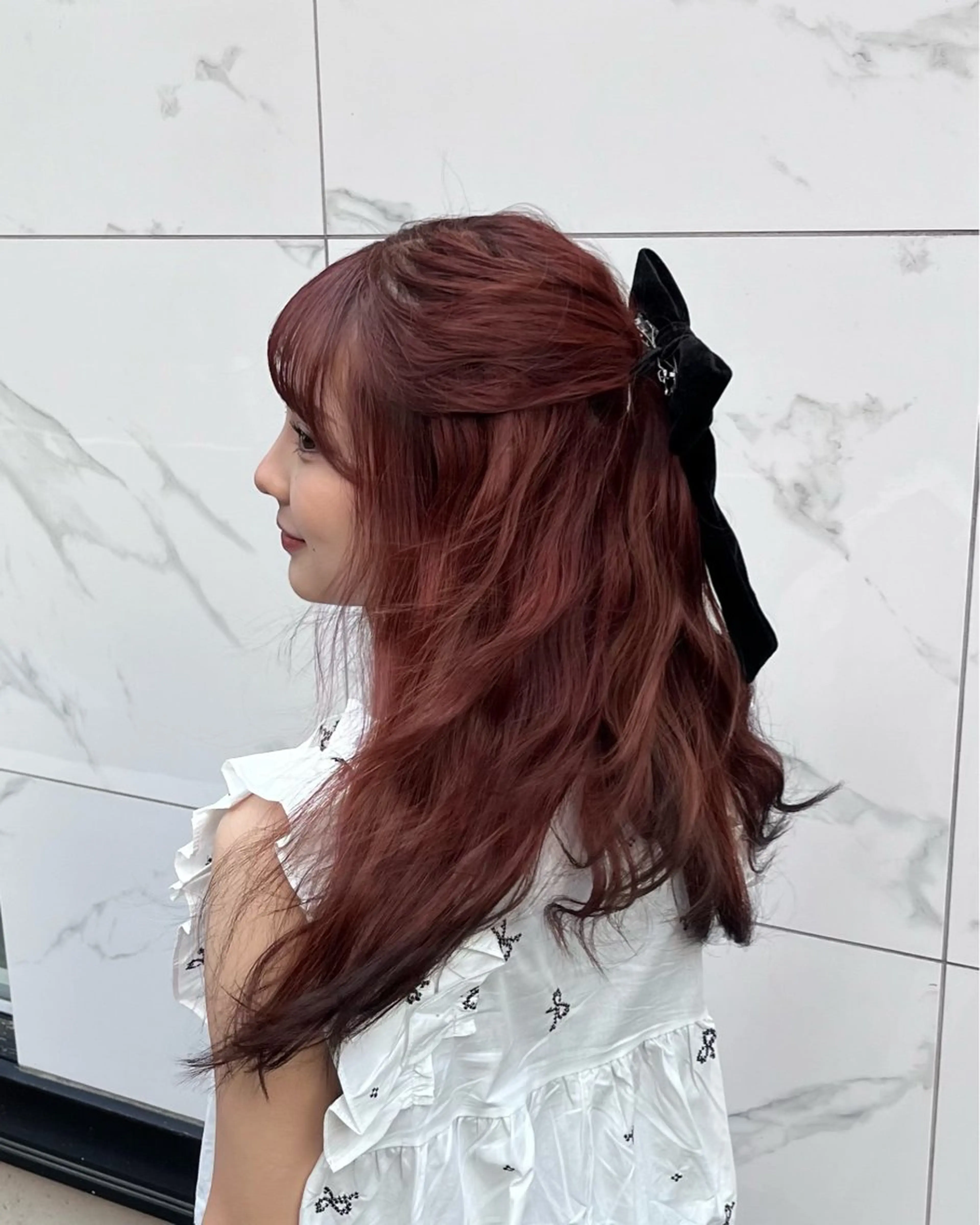 ロング カラー SALOWIN 原宿 IL Salice所属・MIMI🌻໋᳝݊ 個性派カラー⑅ ⸝꙳のヘアスタイル
