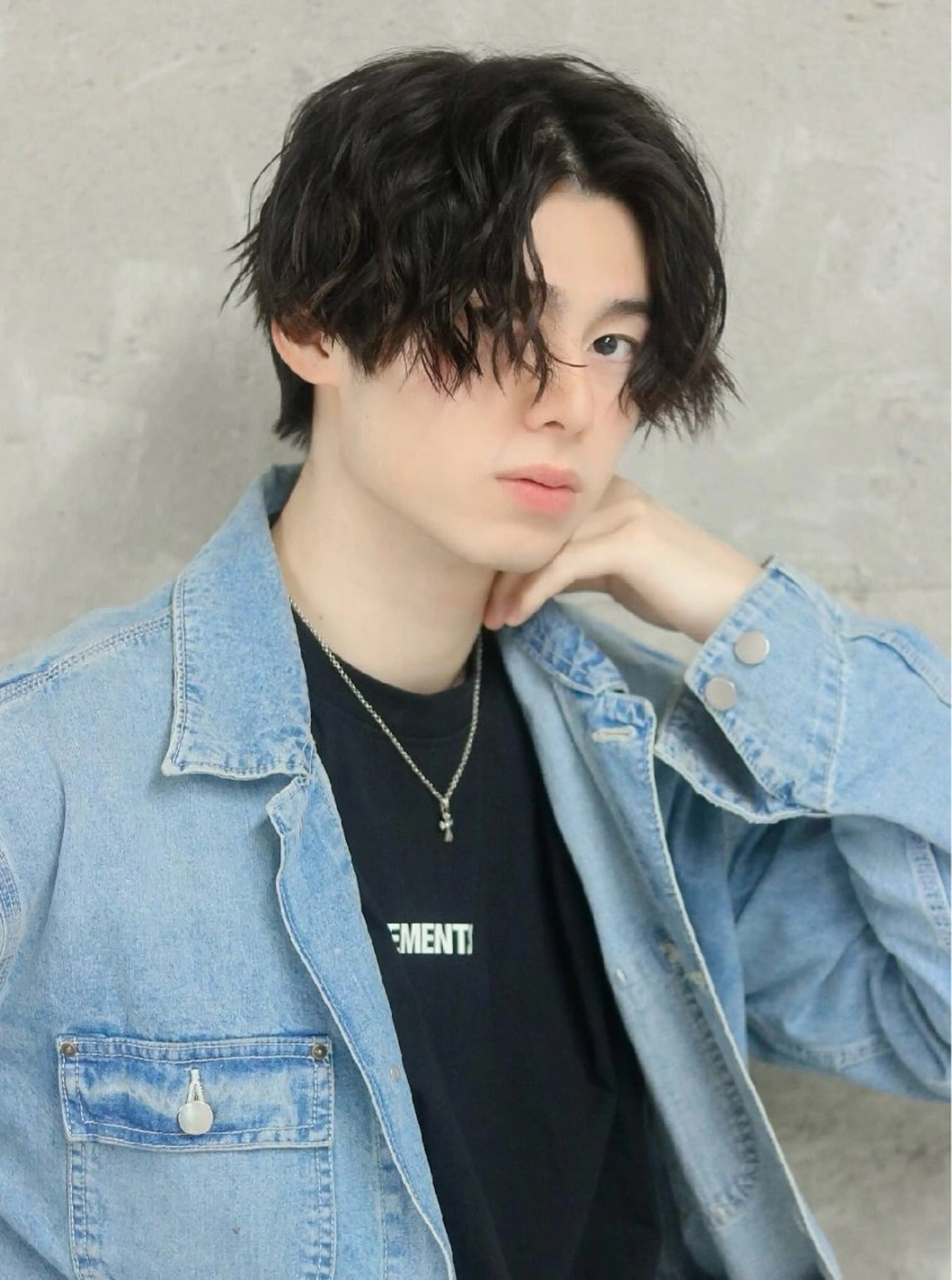 ミディアム メンズ 青柳辰哉/メンズ 特化/モデル募集中のヘアスタイル