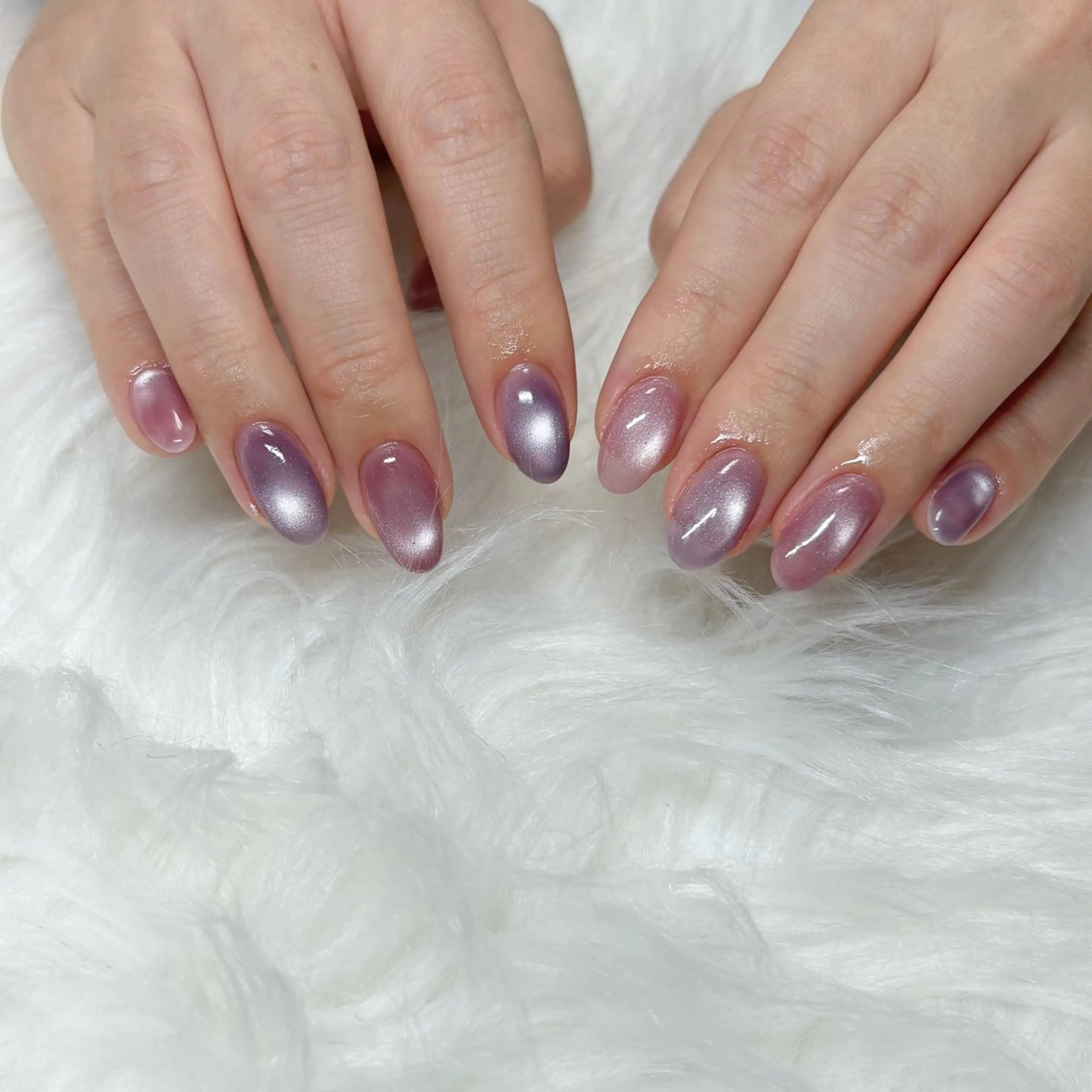 ネイル マグネットネイル ビー玉ネイル ハンドネイル 🐝TOMO🎀ིྀ 【パラジェル取扱店】のネイルデザイン