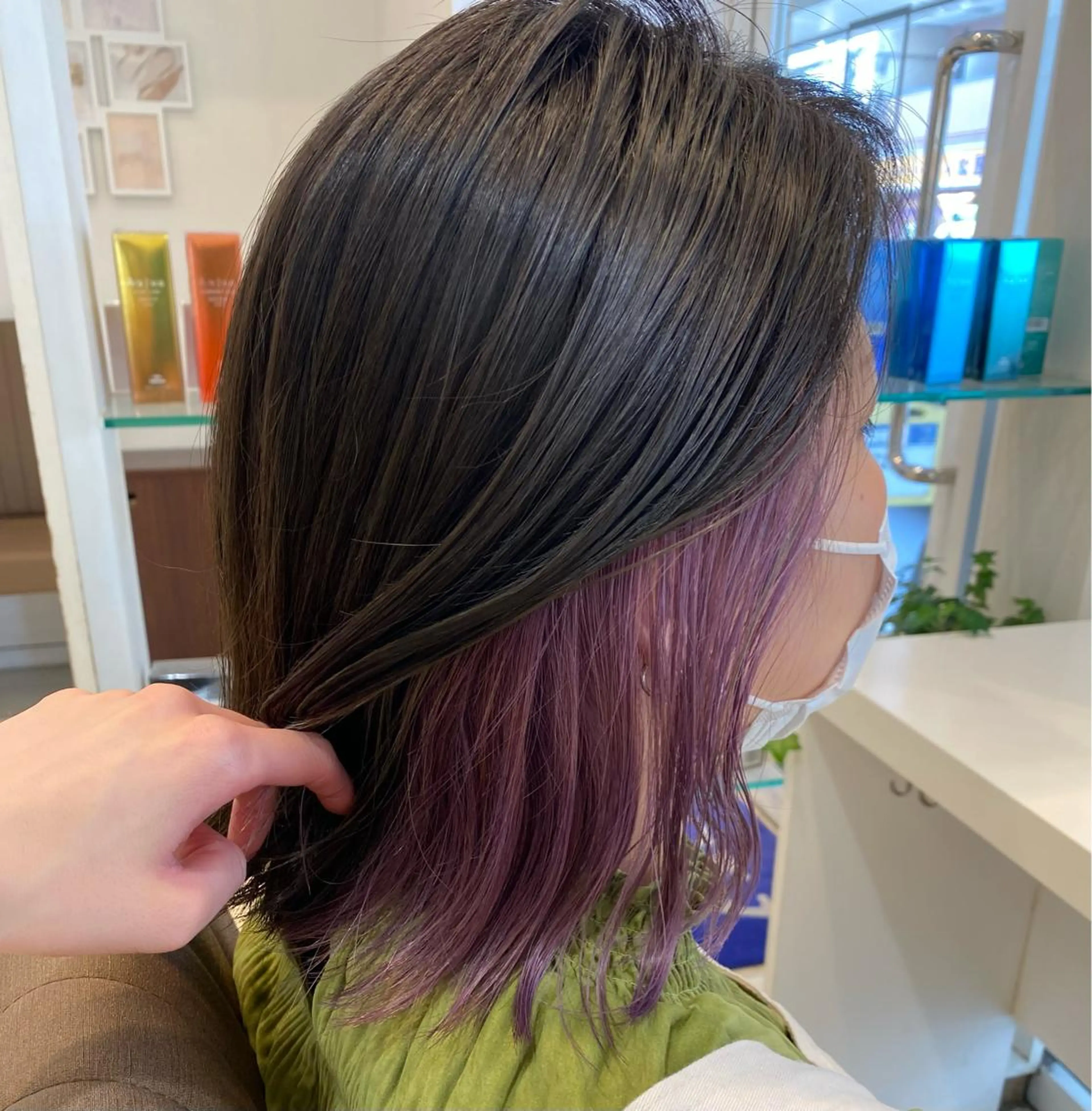 ミディアム カラー はだゆうき @hadadan08のヘアスタイル