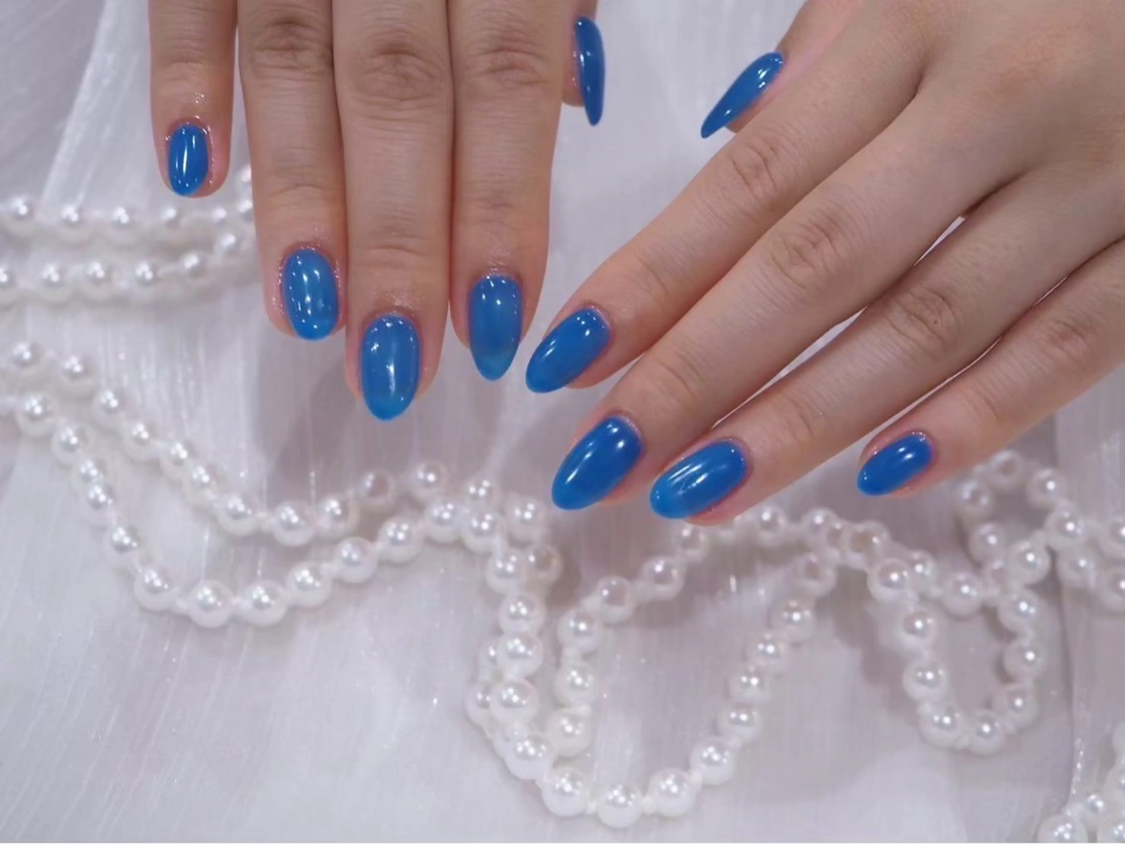 オフあり／ワンカラーネイル💅🏻✨️の写真