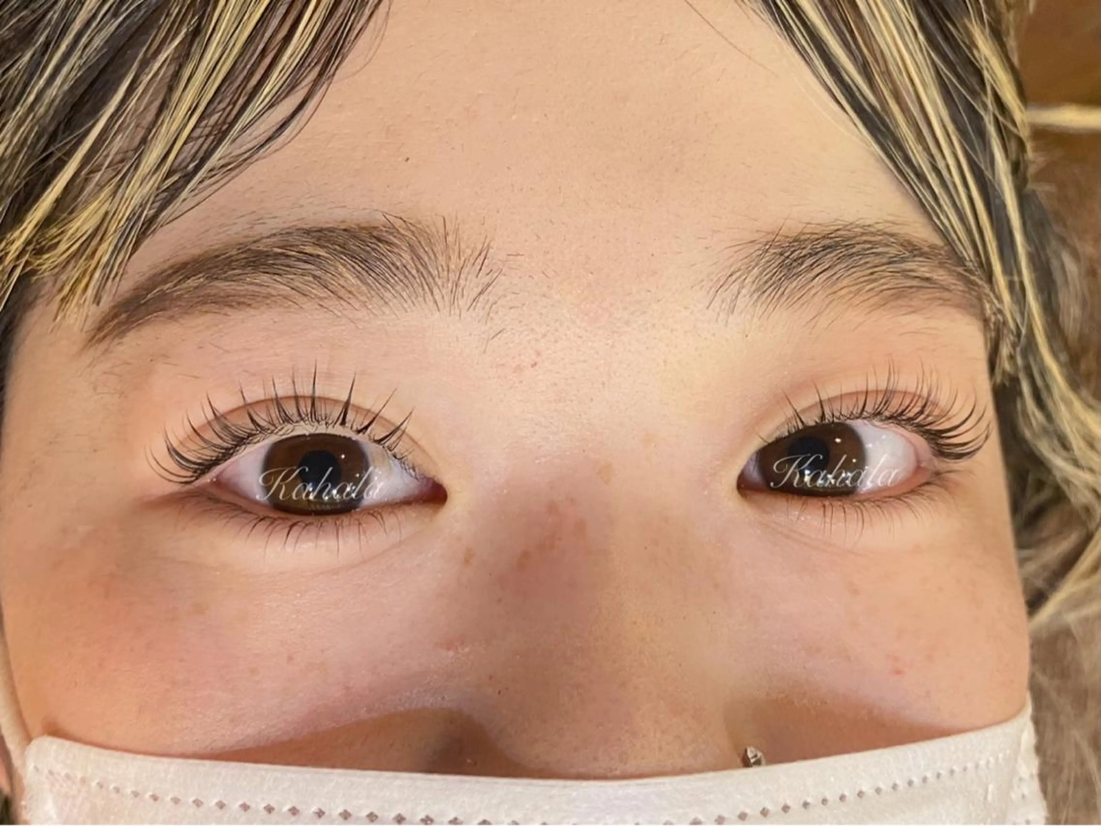 レアカール上下☆デザイン選択可75分/コーティング付の写真