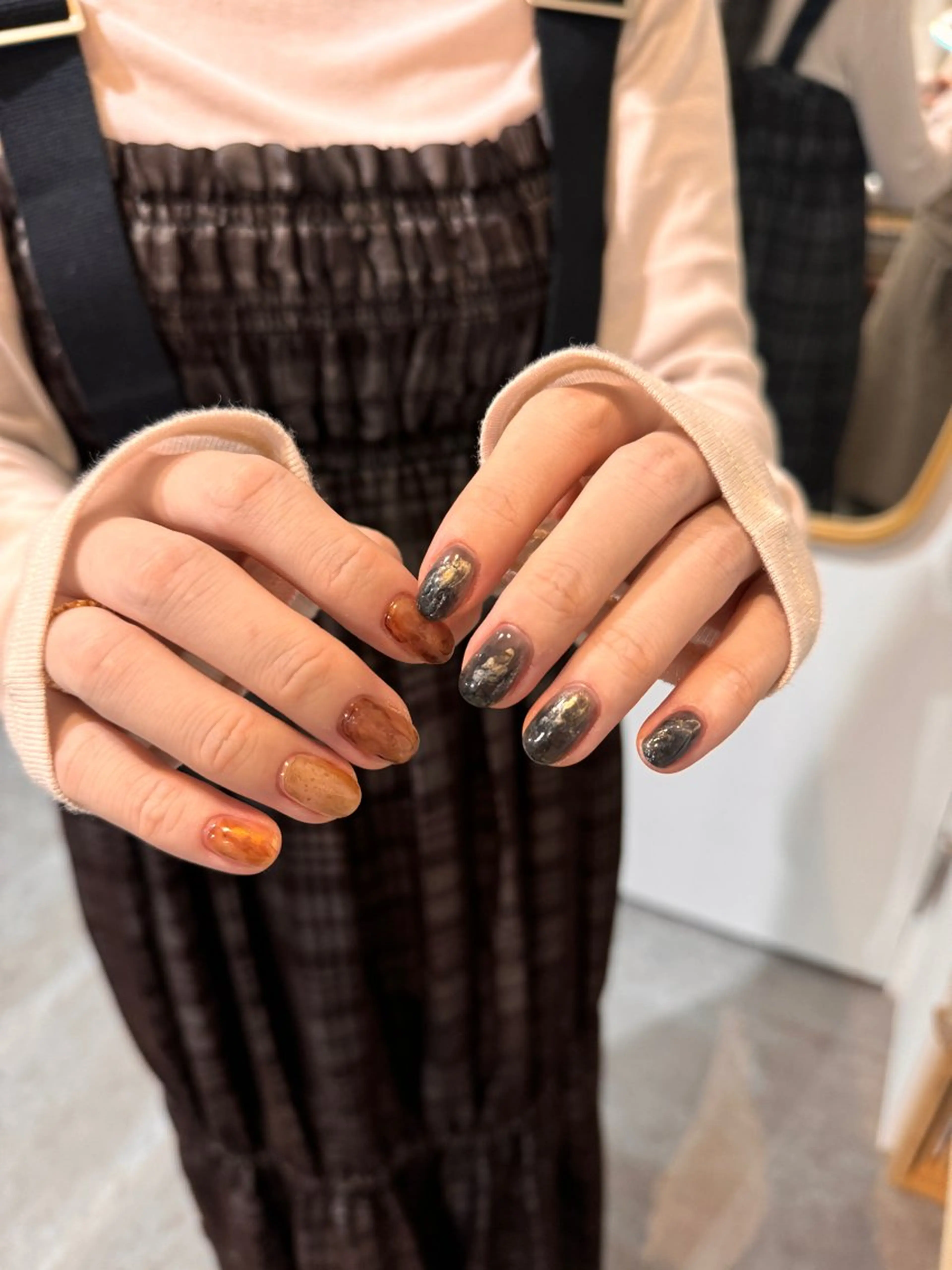 ネイル ハンドネイル 中本 菜々のネイルデザイン