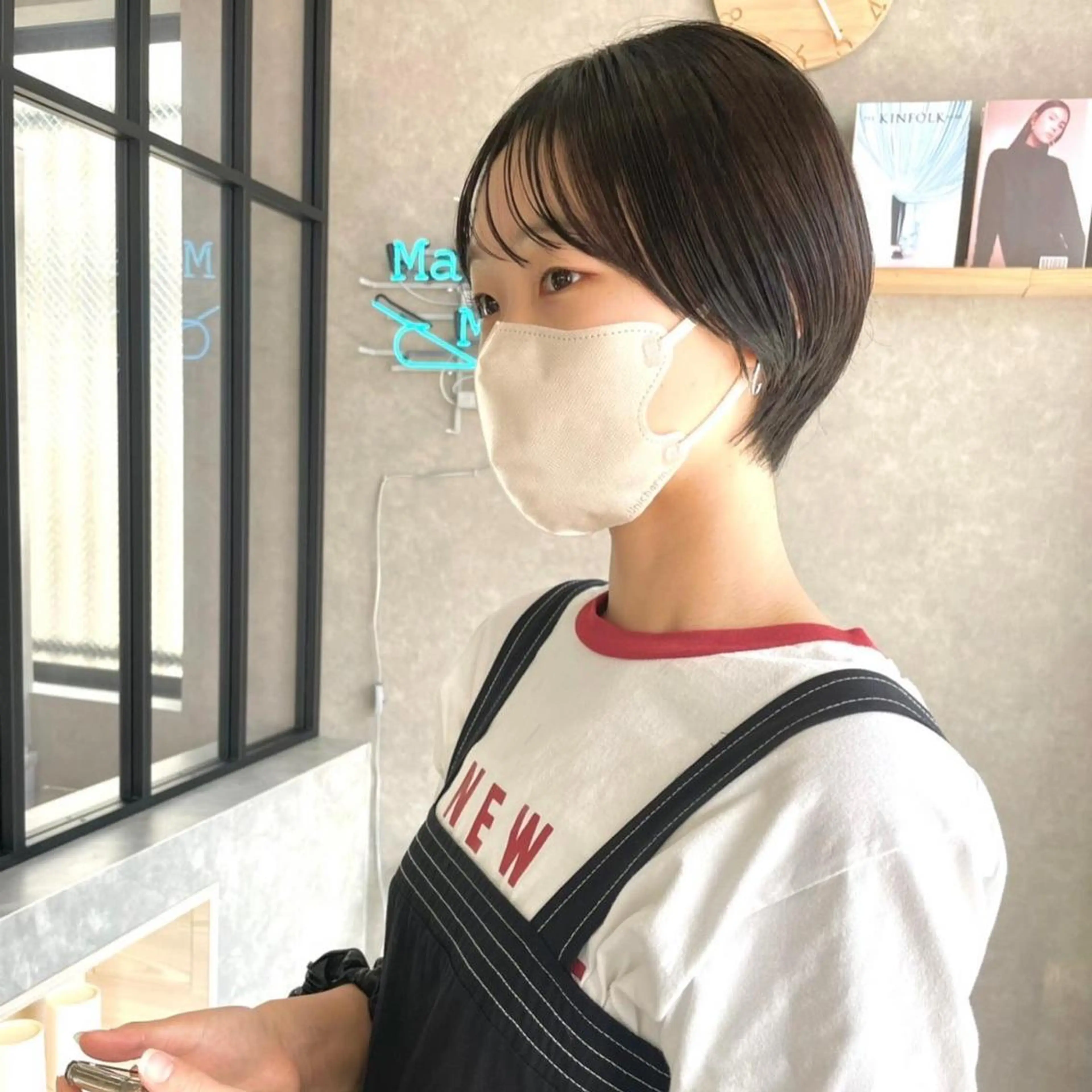 ショート ショートヘア 河原 亮のヘアスタイル