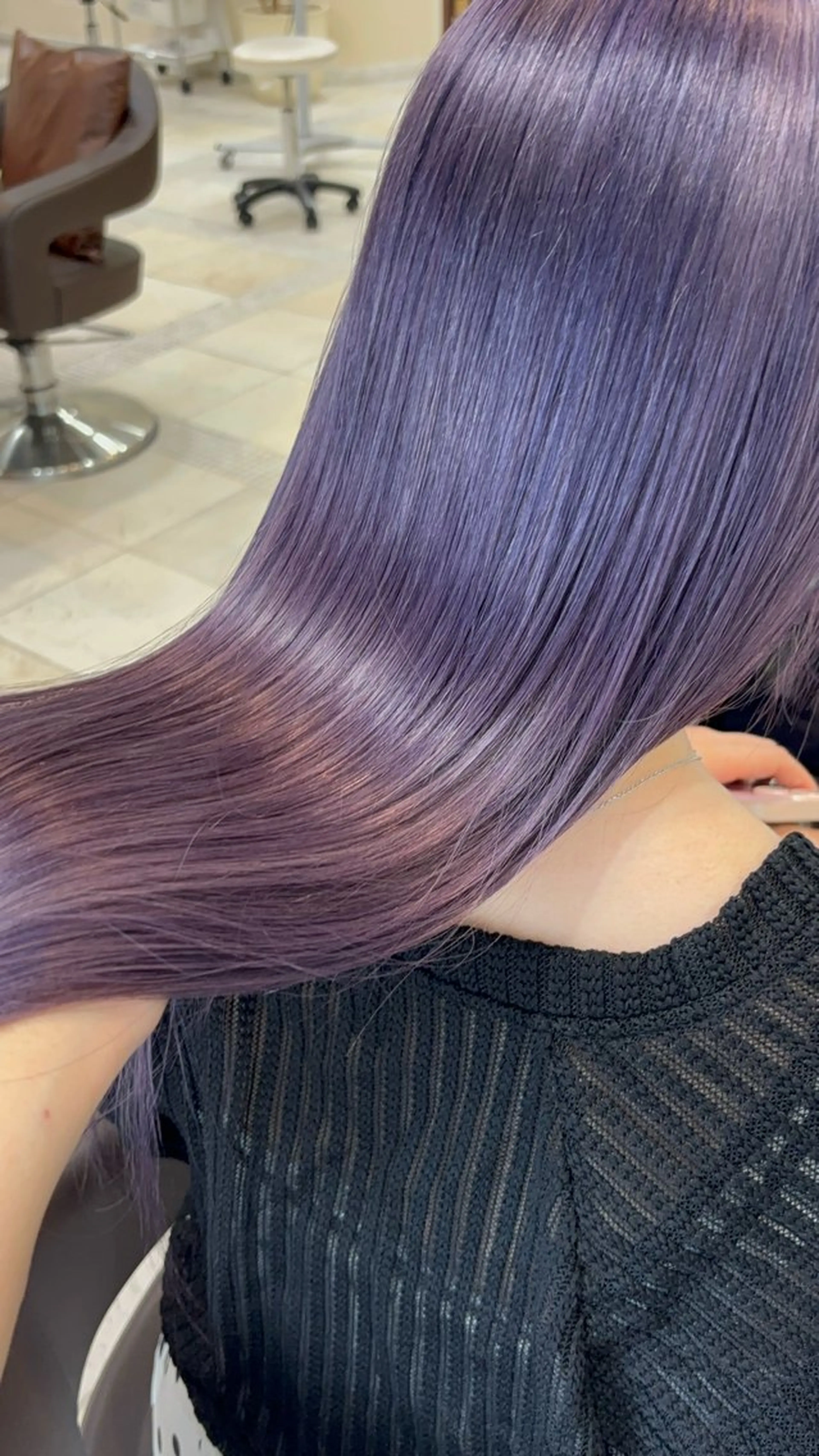 ロング カラー ヘアカラー FaB千葉所属・【暖色ハイトーン】 HARUNA🌼のヘアスタイル