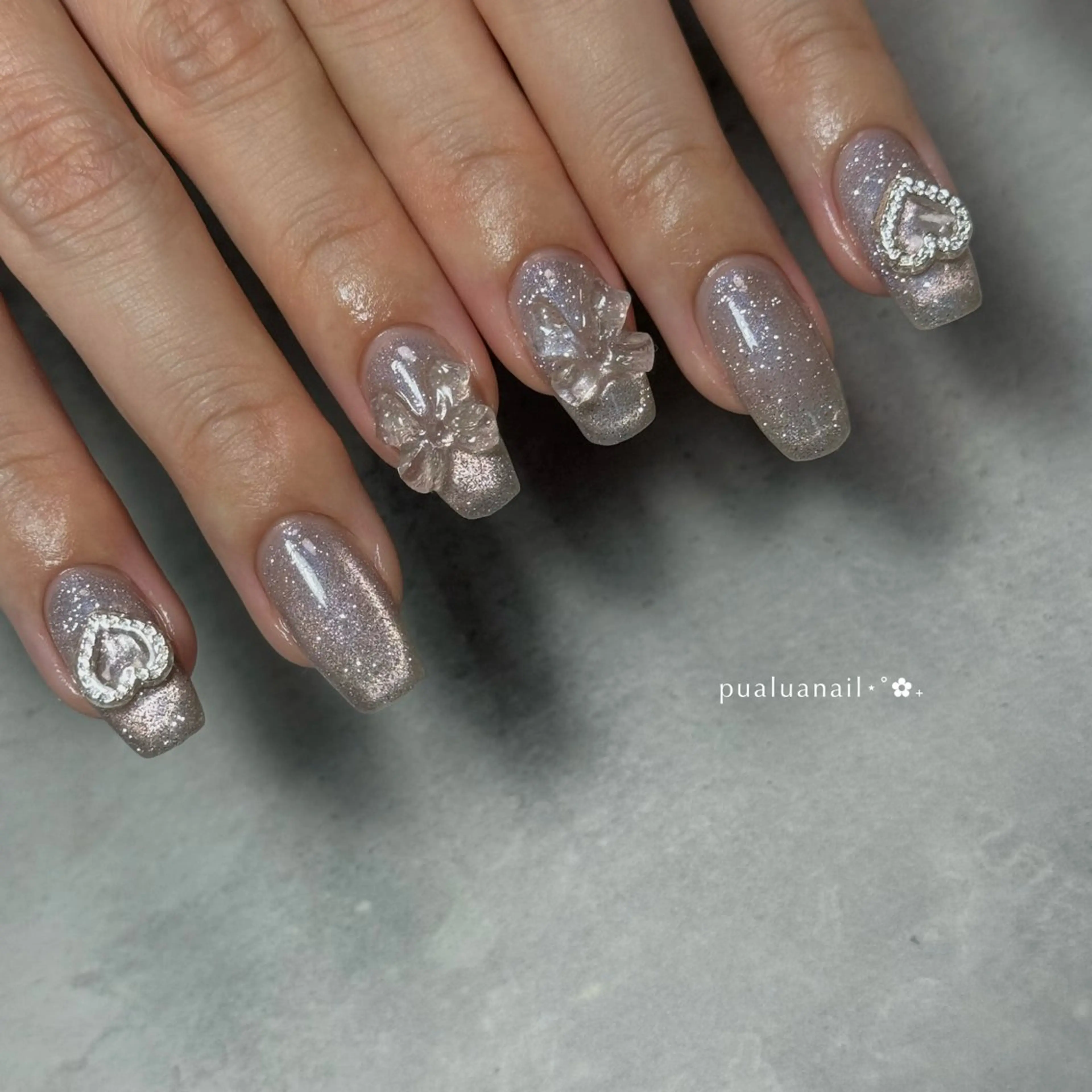 ネイル ハンドネイル pualua miharuのネイルデザイン