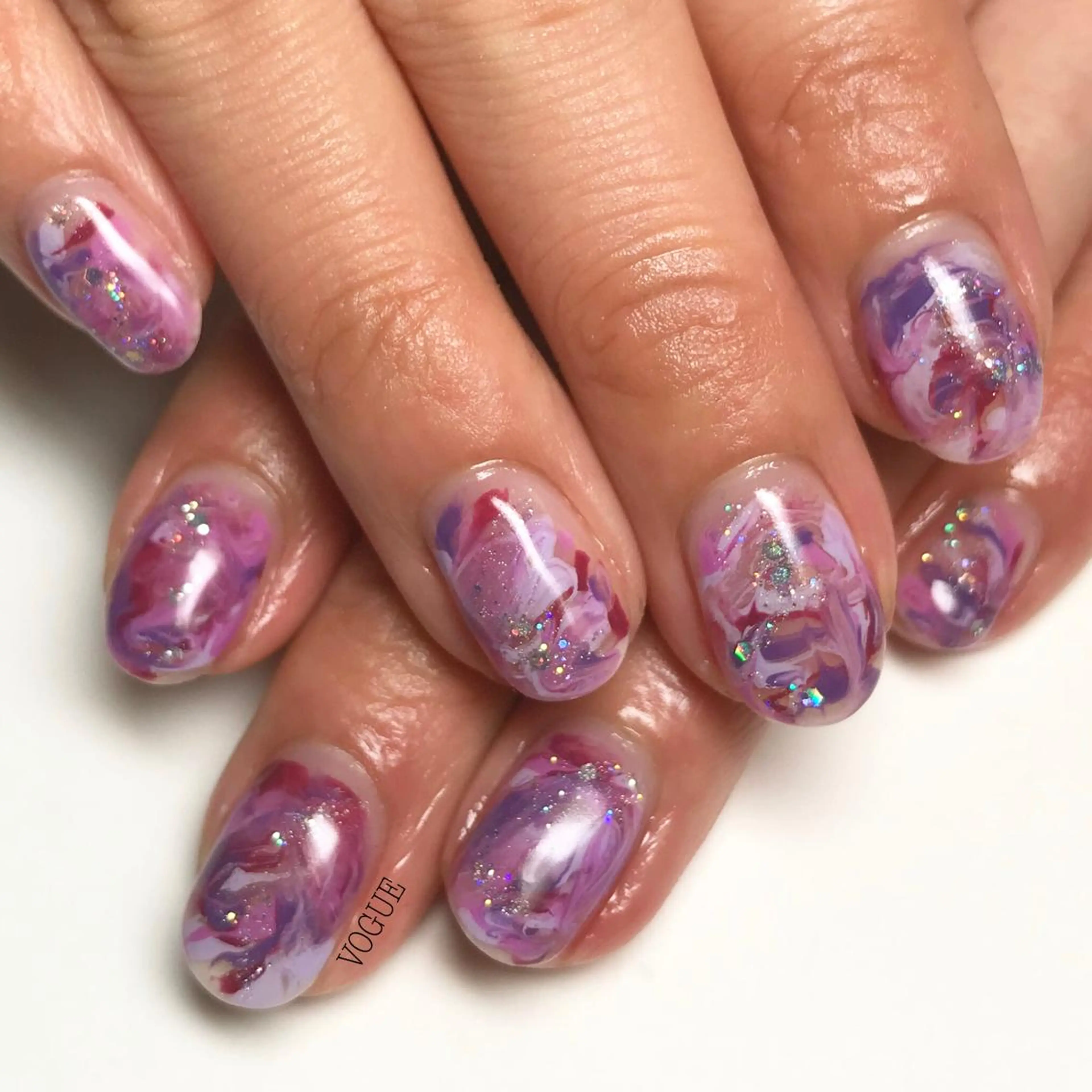 ネイル ニュアンスネイル ハンドネイル VOGUE ×SWANのネイルデザイン