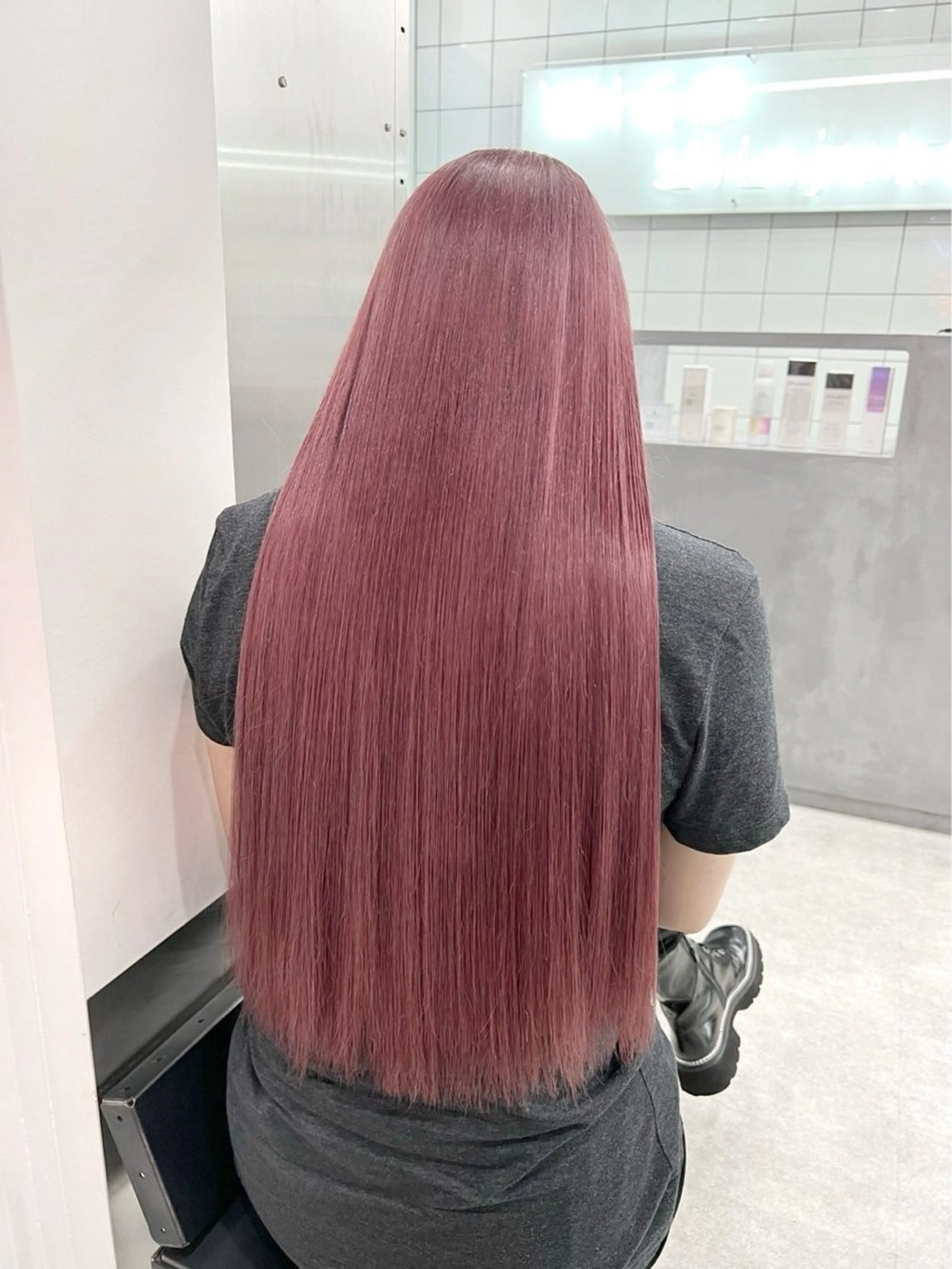 🫧ダブルカラー🫧【ブリーチ＋ワンカラー】の写真