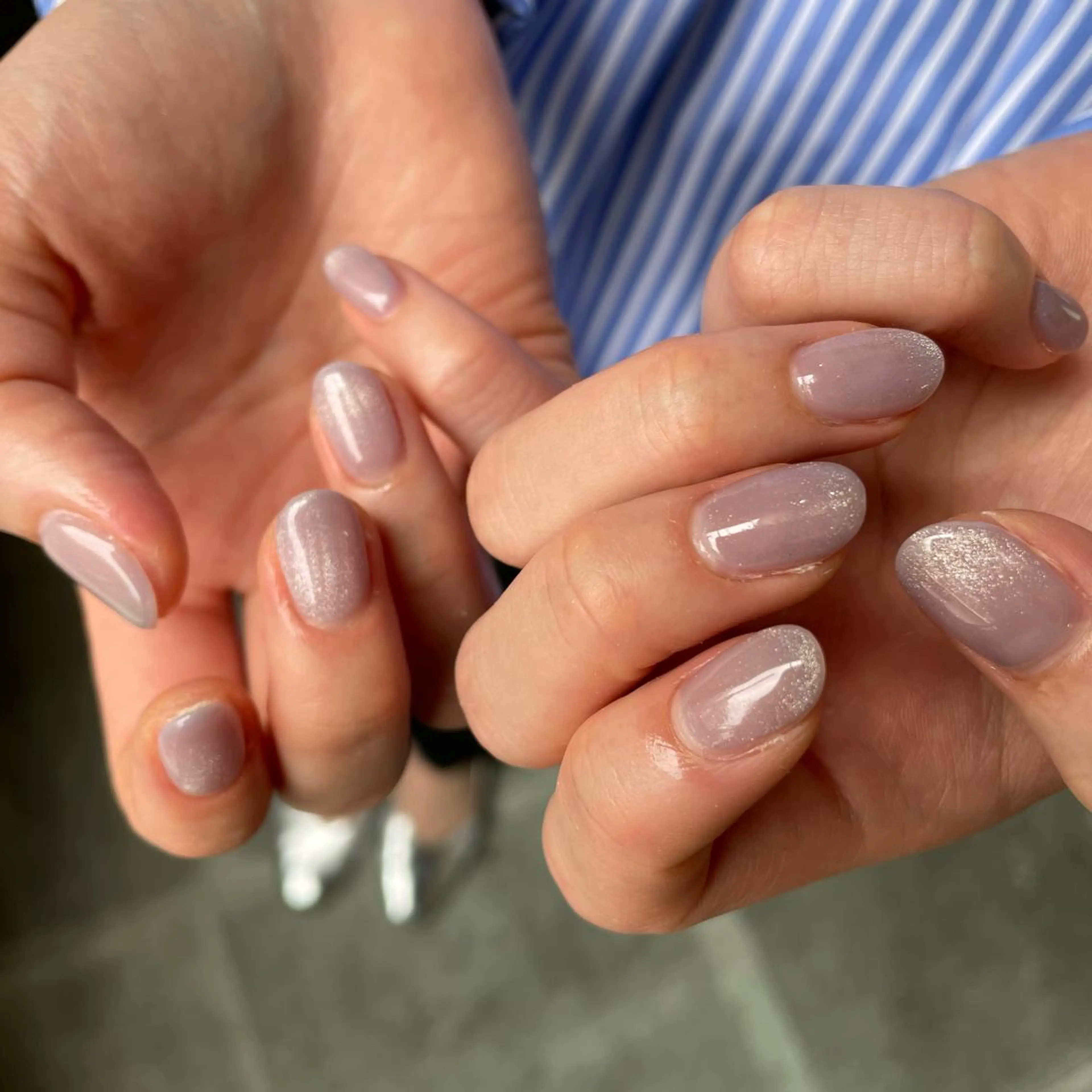 ネイル マグネットネイル ワンカラーネイル SOL所属・SOL　nail イマナカのネイルデザイン