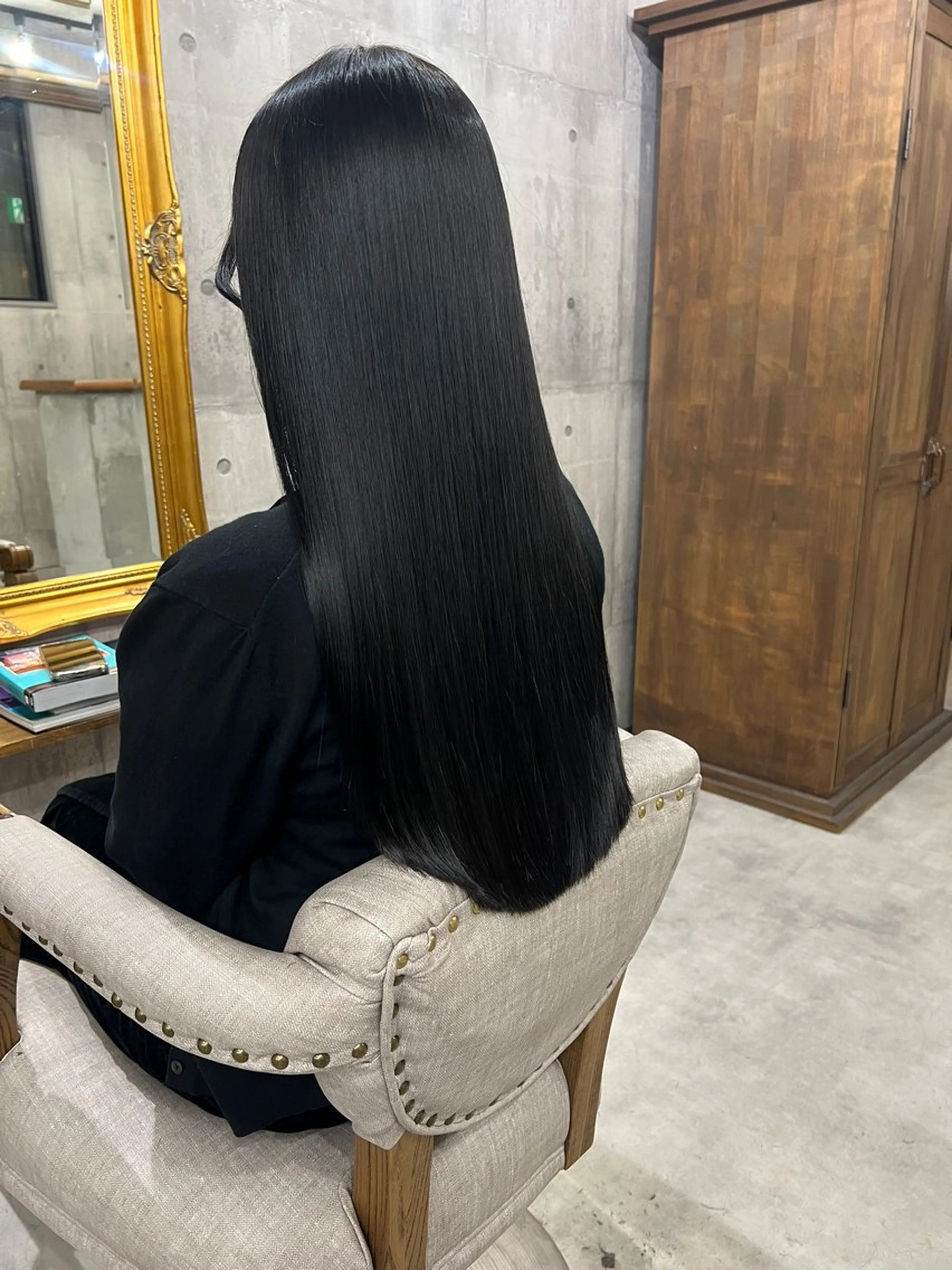 セミロング カラー ヘアカラー トリートメント LITTY&M.O.Dshibuya所属・レイヤー/髪質改善 /山永圭介のヘアスタイル